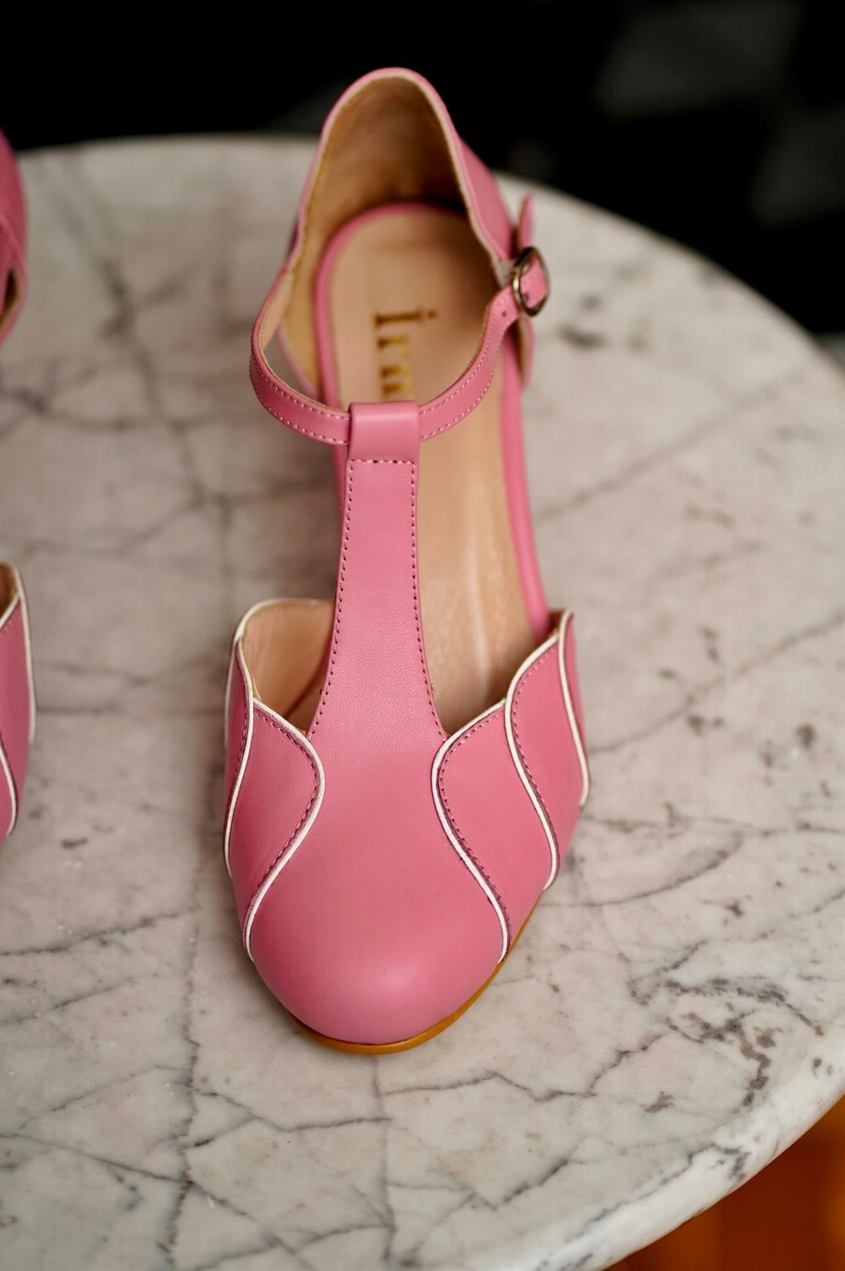 Paris Pembe Ayakkabı