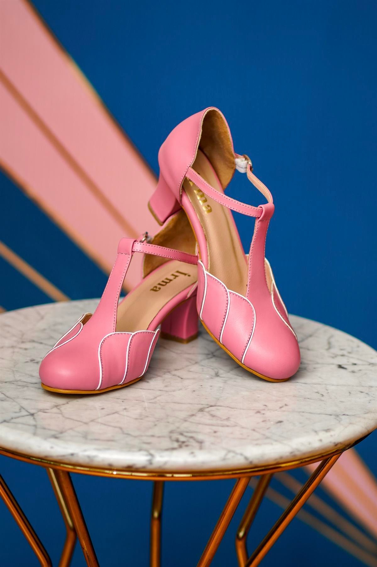 Paris Pembe Ayakkabı
