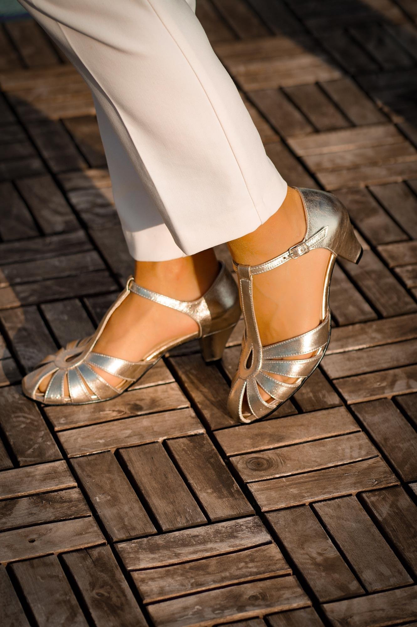 Sofya Gold Ayakkabı
