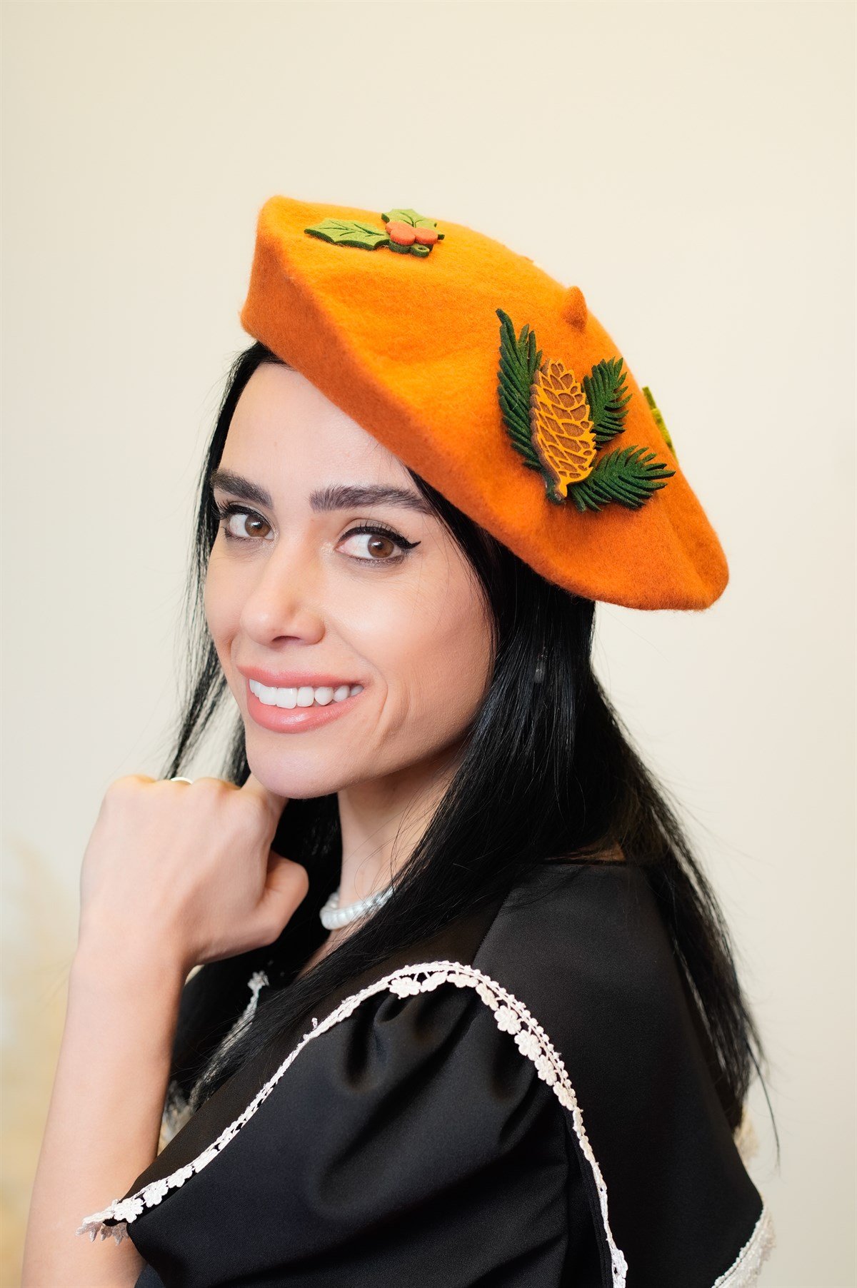 Tasarım Turuncu Bere