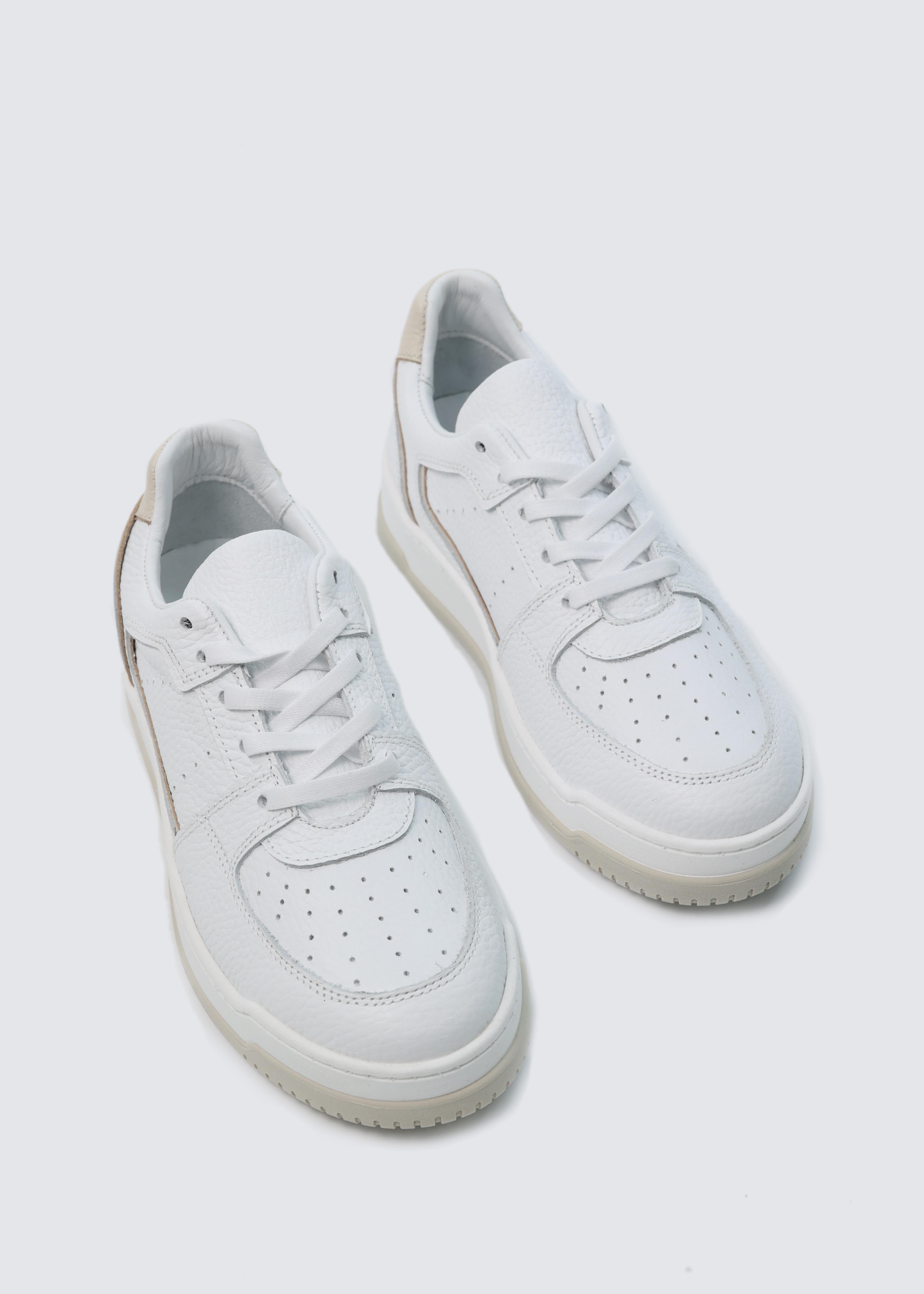 7168 BEYAZ DERİ SNEAKER