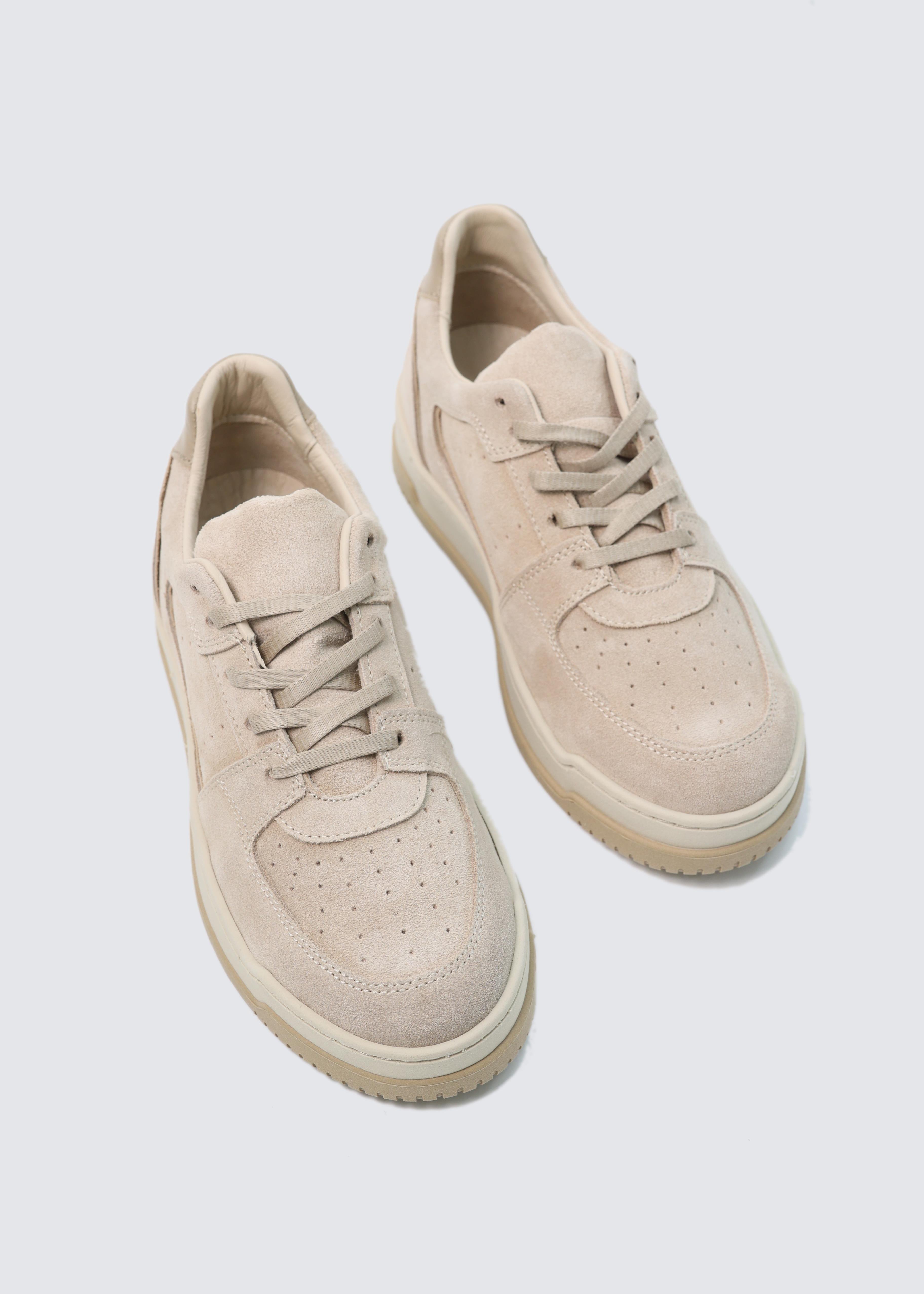 7168 CAPPİCİNO SÜET DERİ SNEAKER