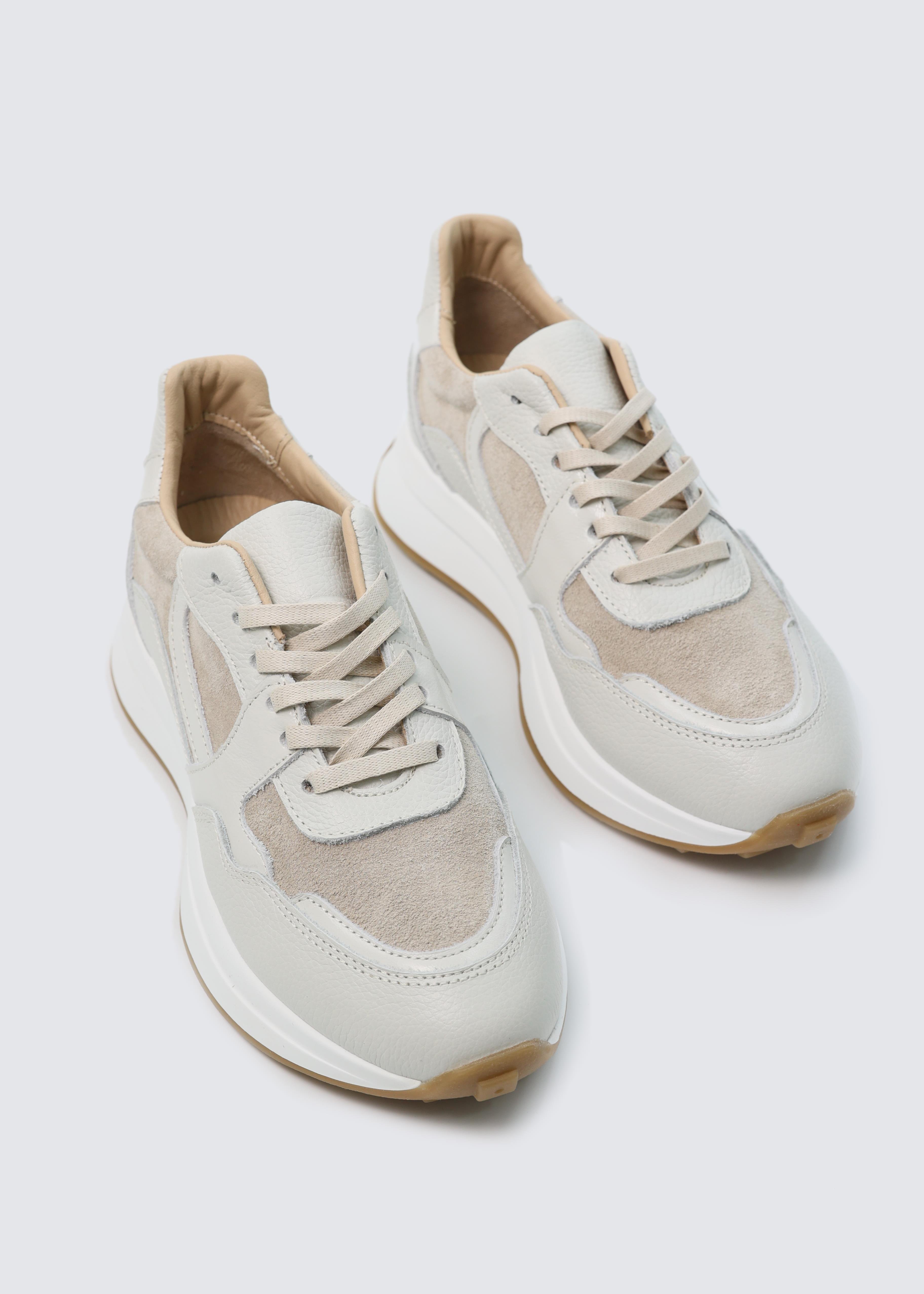 7170 VİZON DERİ SNEAKER