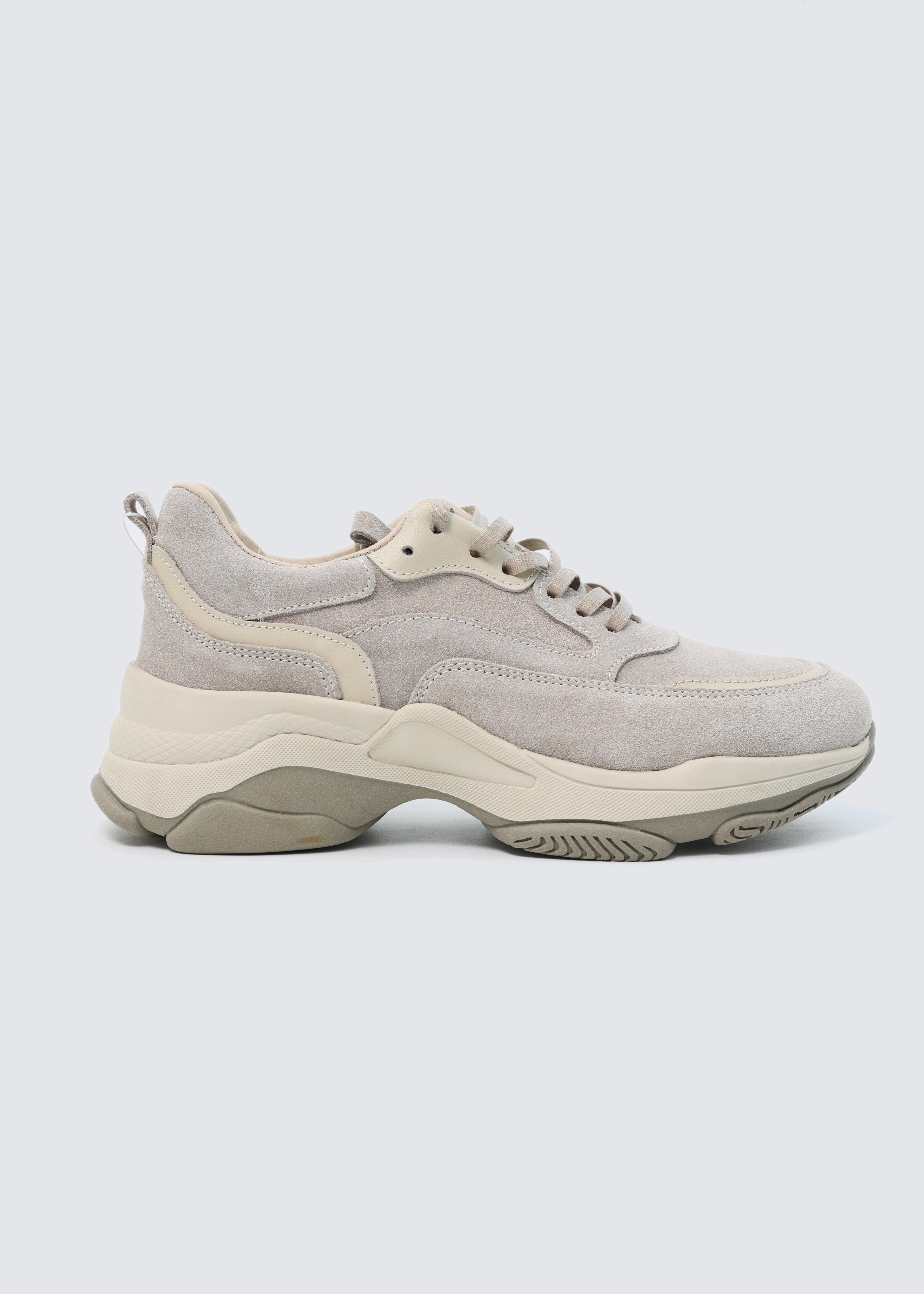 7183 VİZON SÜET DERİ SNEAKER