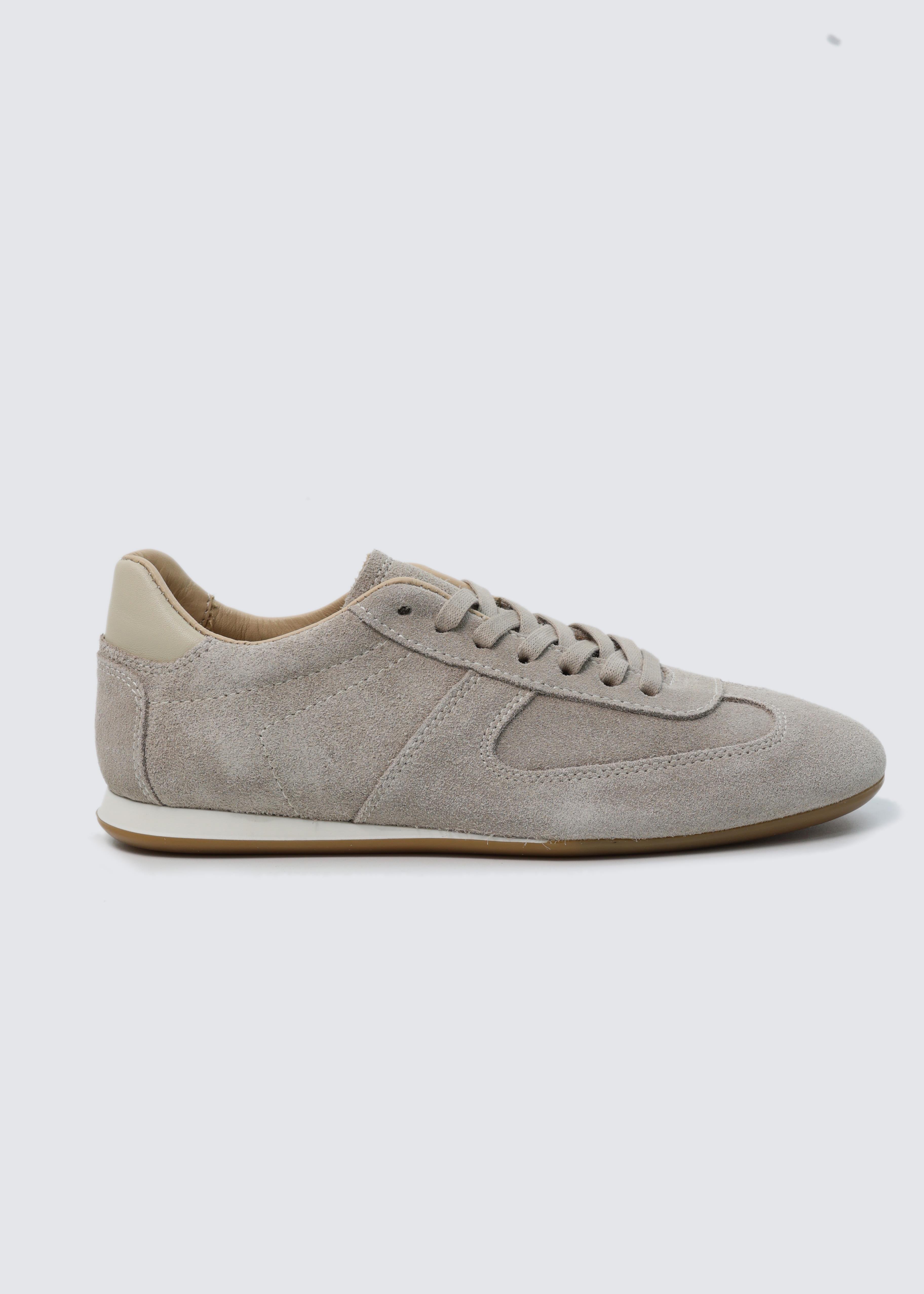 7226 BEJ SÜET DERİ İNCE TABAN SNEAKER