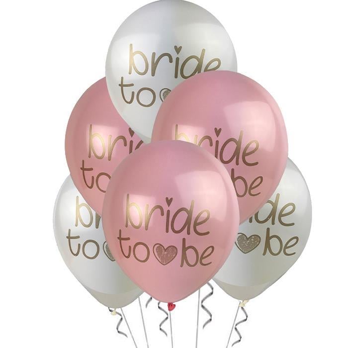 12 İnç Bride To Be Temalı Pastel Balon 10 Adet