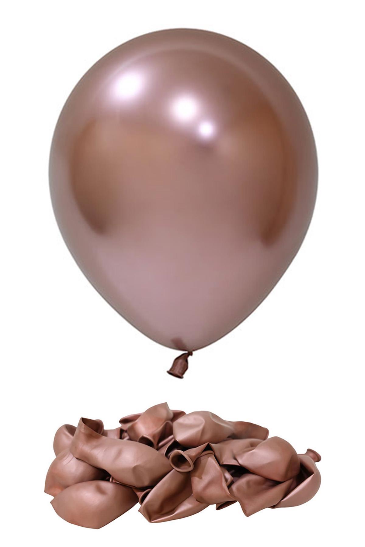 18 inç Krom Rose Gold Jumbo Büyük Boy Balon 45 Cm