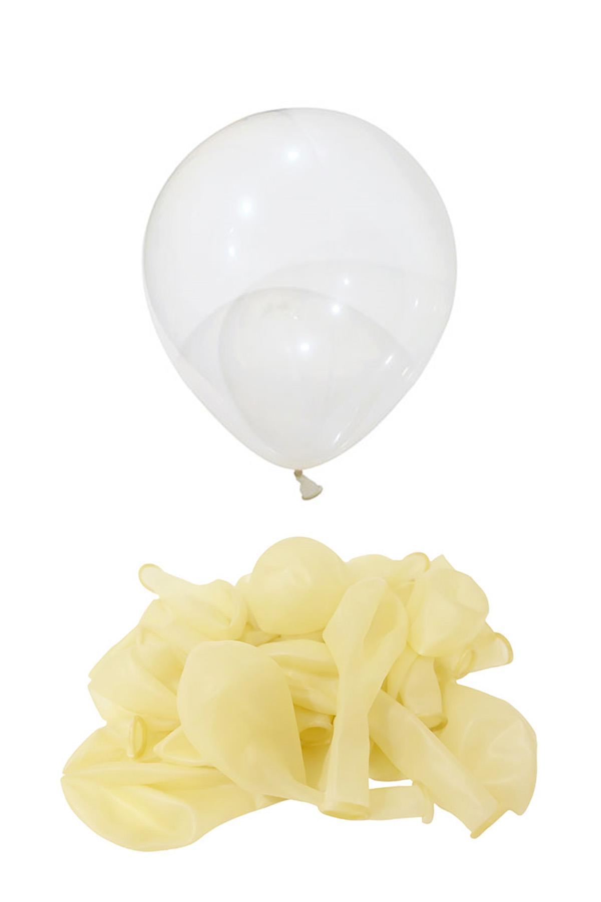 18 inç Şeffaf Jumbo Büyük Boy Balon 45 Cm