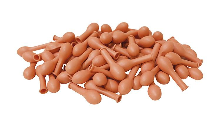 5 İnç Metalik Rose Gold Mini Balon 10 Adet