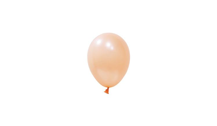 5 İnç Metalik Rose Gold Mini Balon 10 Adet