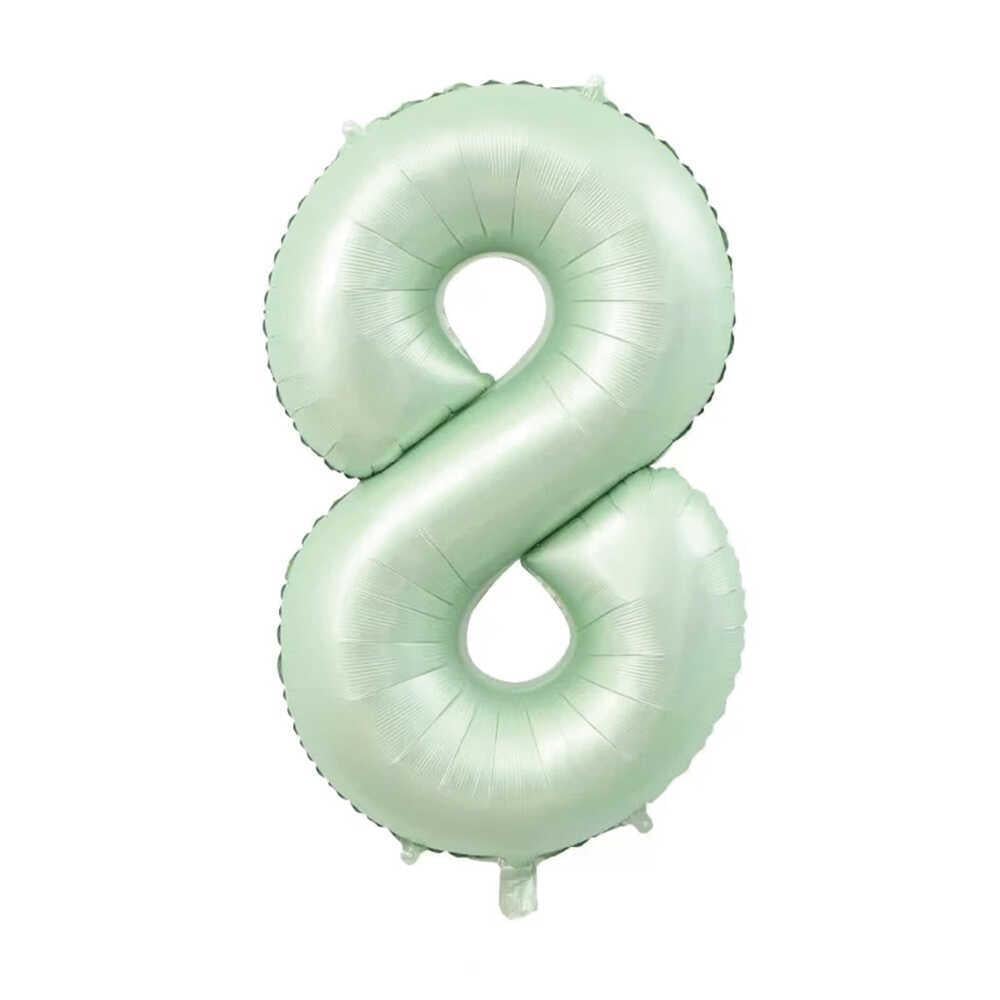 8 Rakam Adaçayı Folyo Balon 34 inç 76-82 cm