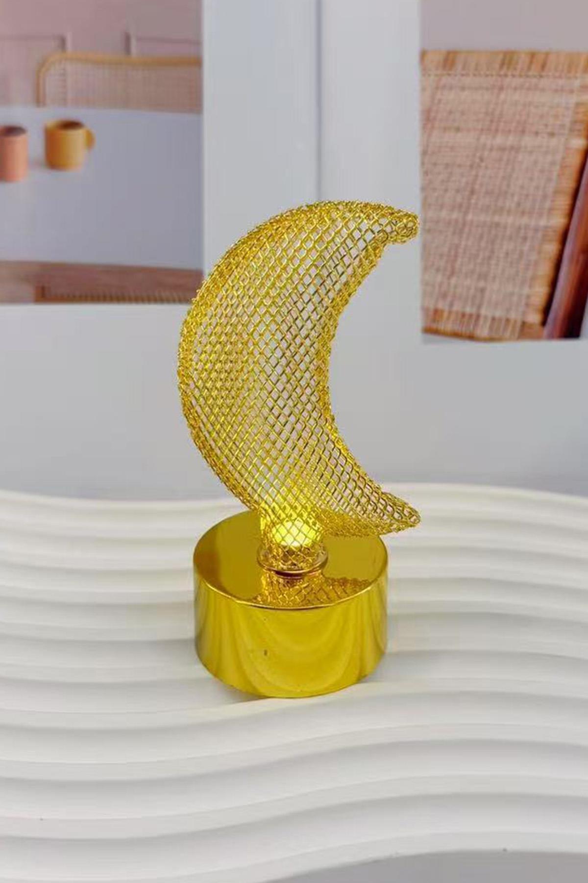 Dekoratif Ay Tasarımlı Mini Led Gece Lambası Model 2