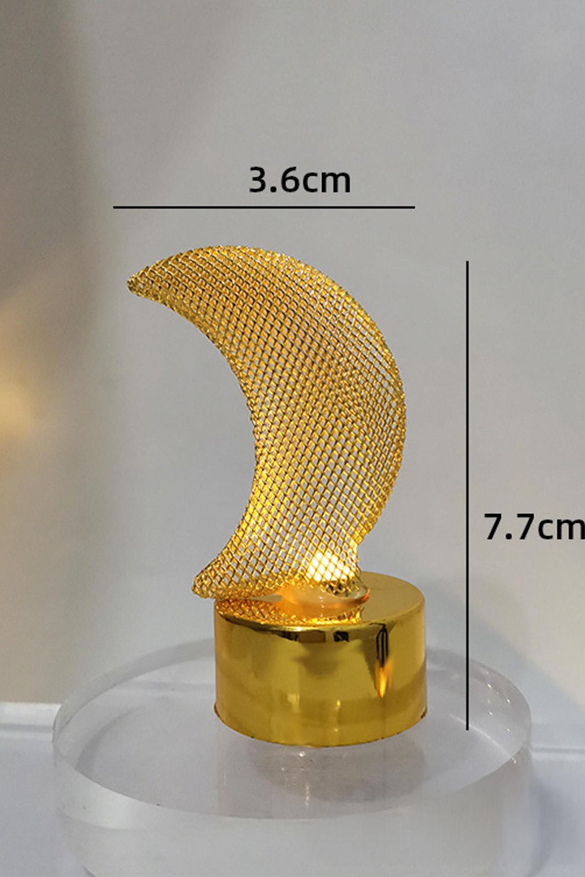 Dekoratif Ay Tasarımlı Mini Led Gece Lambası Model 2