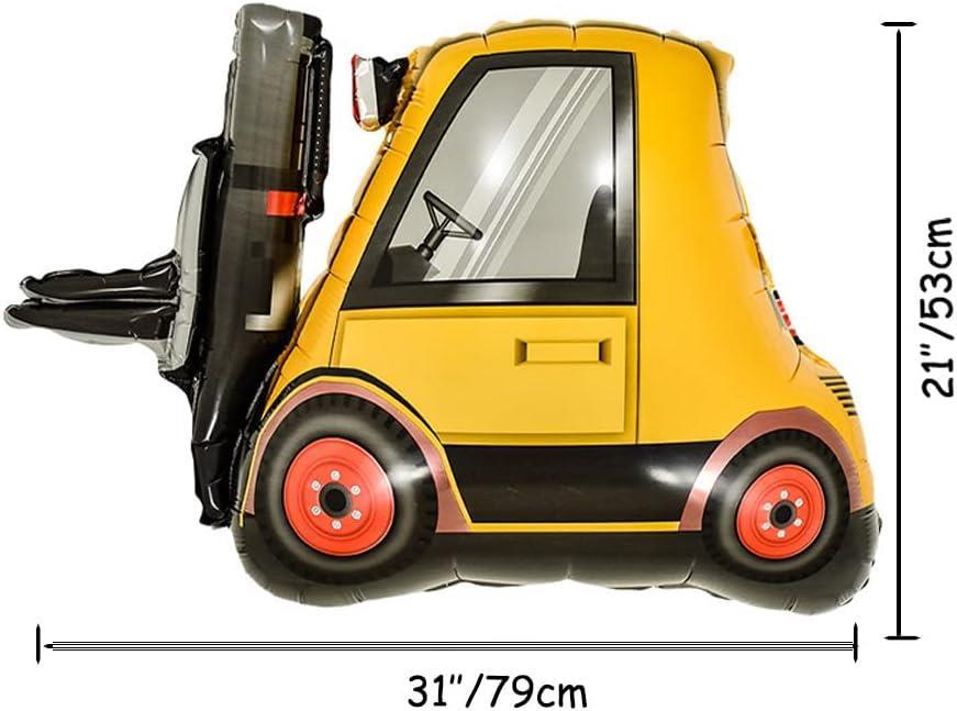 Forklift Folyo Balon 79x53 cm İnşaat Temalı Parti Malzemesi