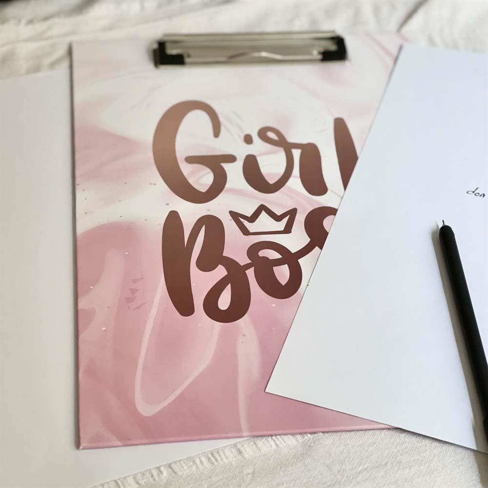 Girl Boss Tasarımlı Sekreterlik