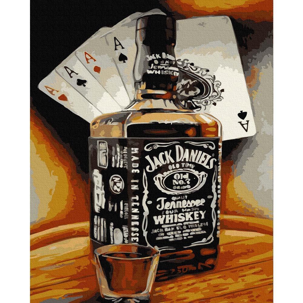 Kare As Tuvale Gerili Sayılarla Boyama Hobi Seti 40x50 cm