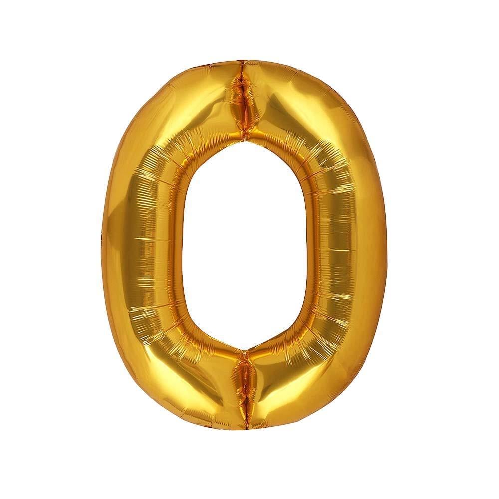 O Harf Gold Folyo Balon 32-34 Inc 82 cm