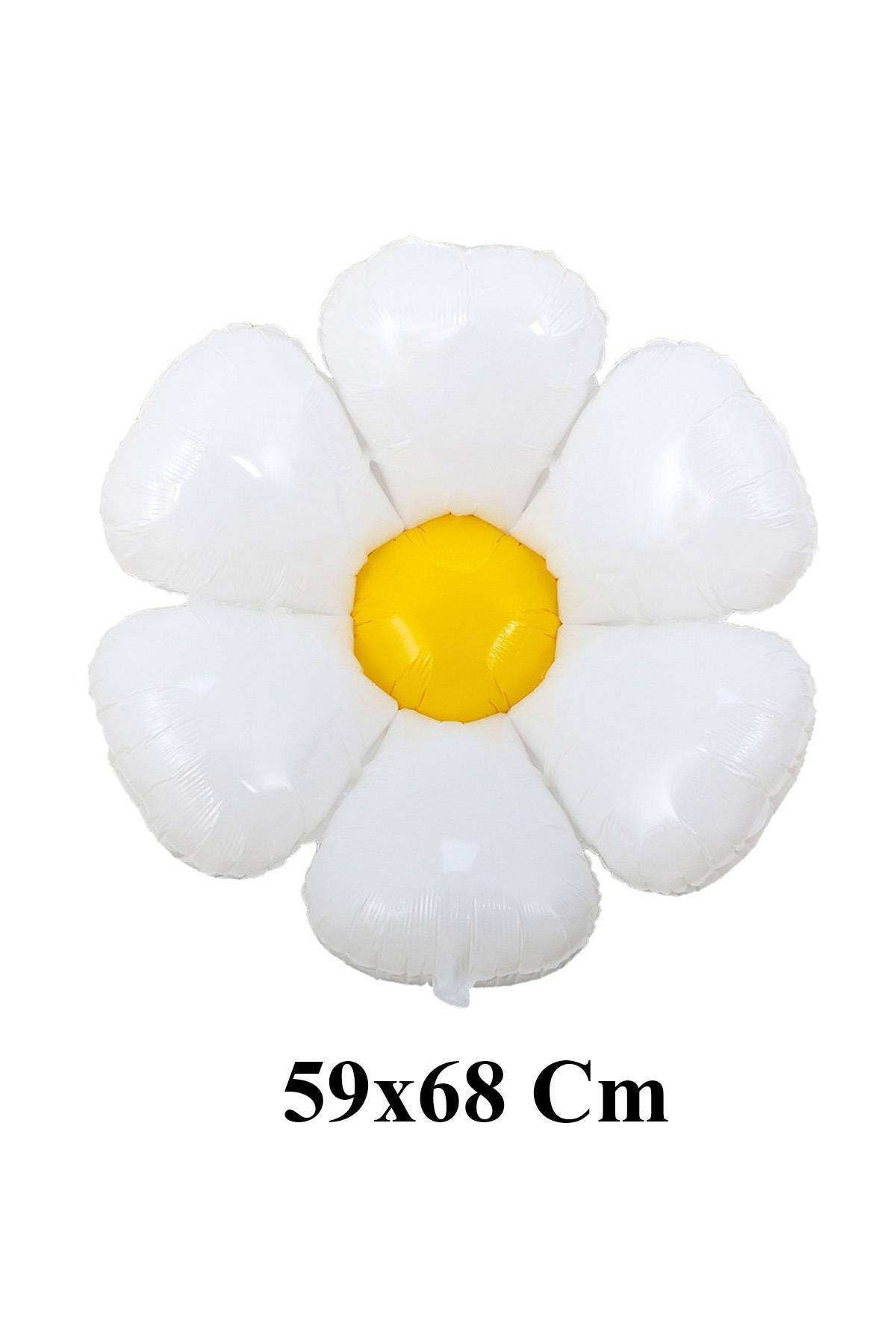 Papatya Folyo Balon 59X68 cm Parti Kutlama Seti
