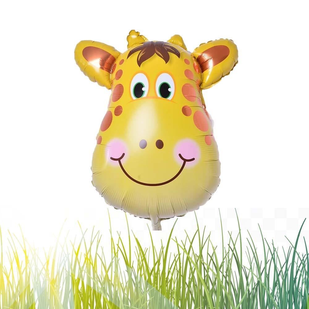 Safari Kafa Zürafa Folyo Balon 55 cm - 22 inç