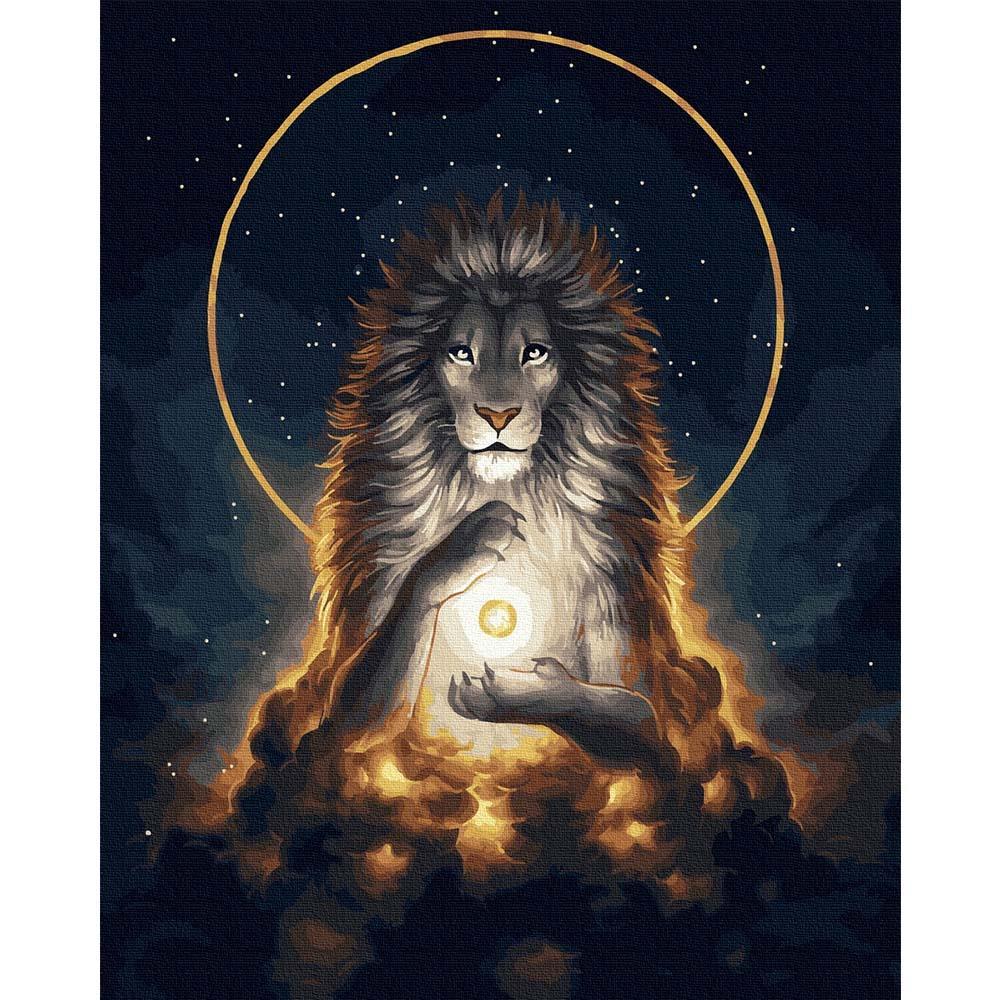 Tarot Falı Kanvas Bez Çerçevesiz Sayılarla Boyama Hobi Seti 40x50 cm