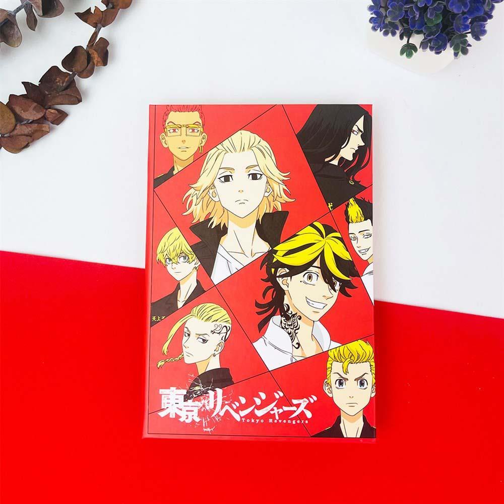 Tokyo Revengers Tasarımlı Lastikli Çizgisiz Defter