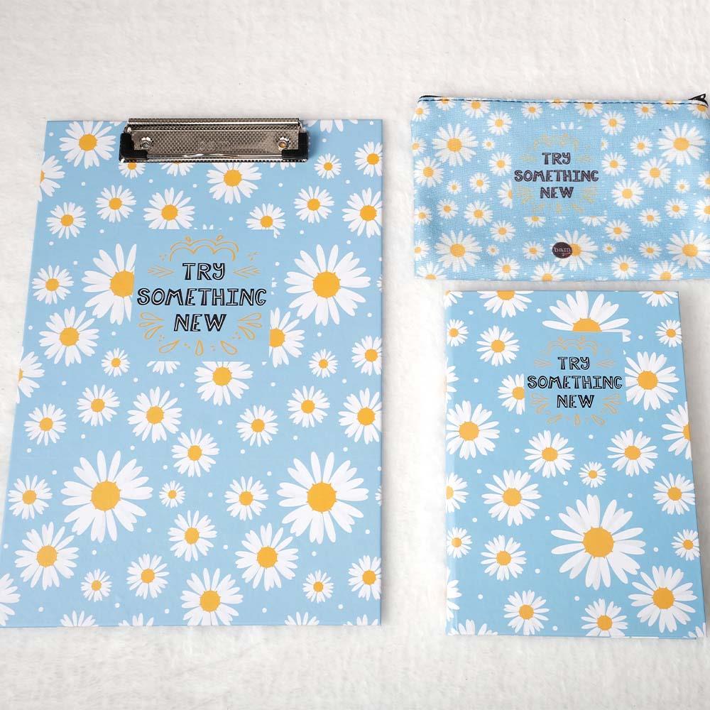 Try Something New Tasarımlı Sekreterlik Defter Kalemlik Hediye Seti