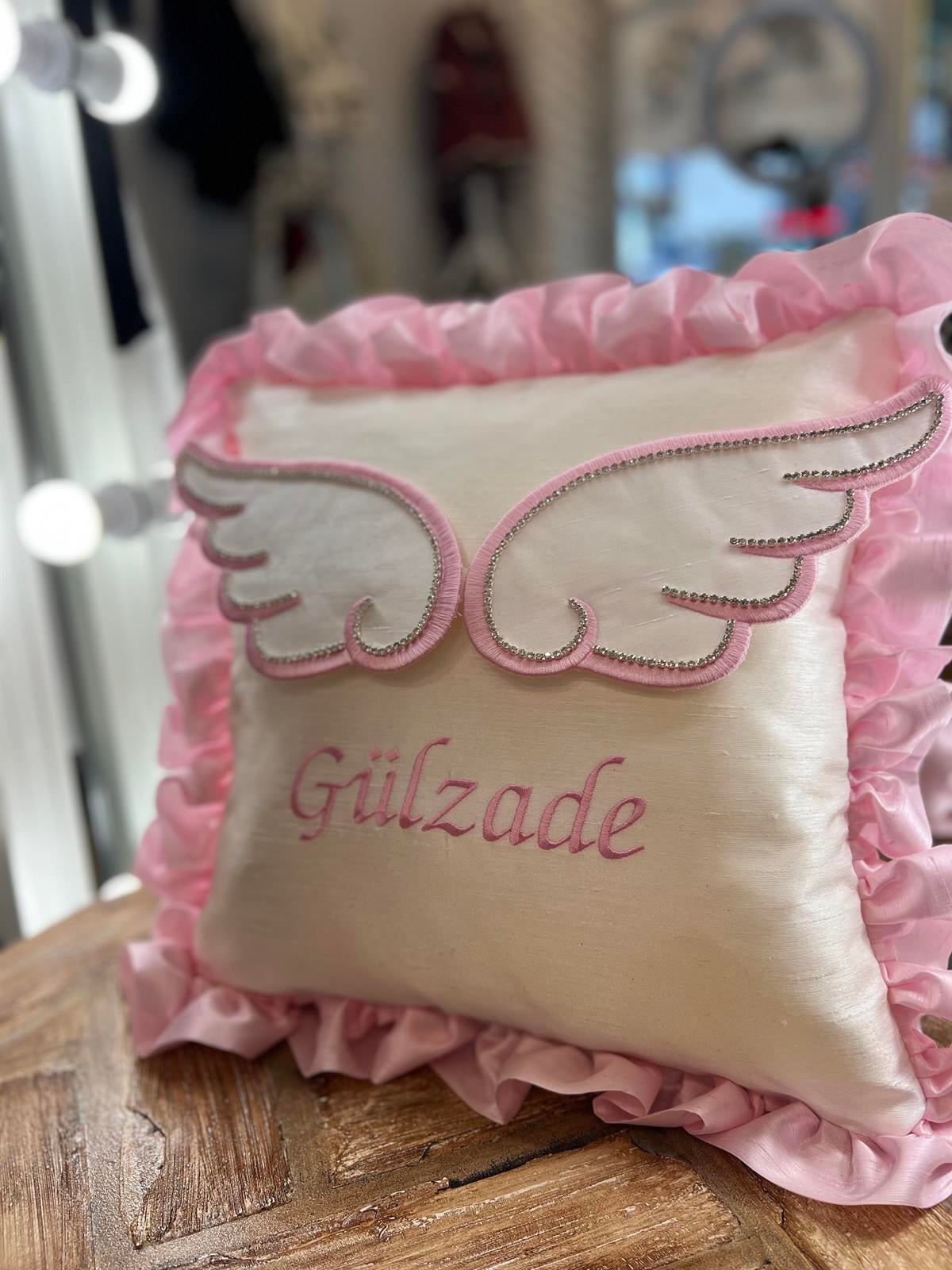 Ariel Glam Melek Kanatlı Bebek Yastığı