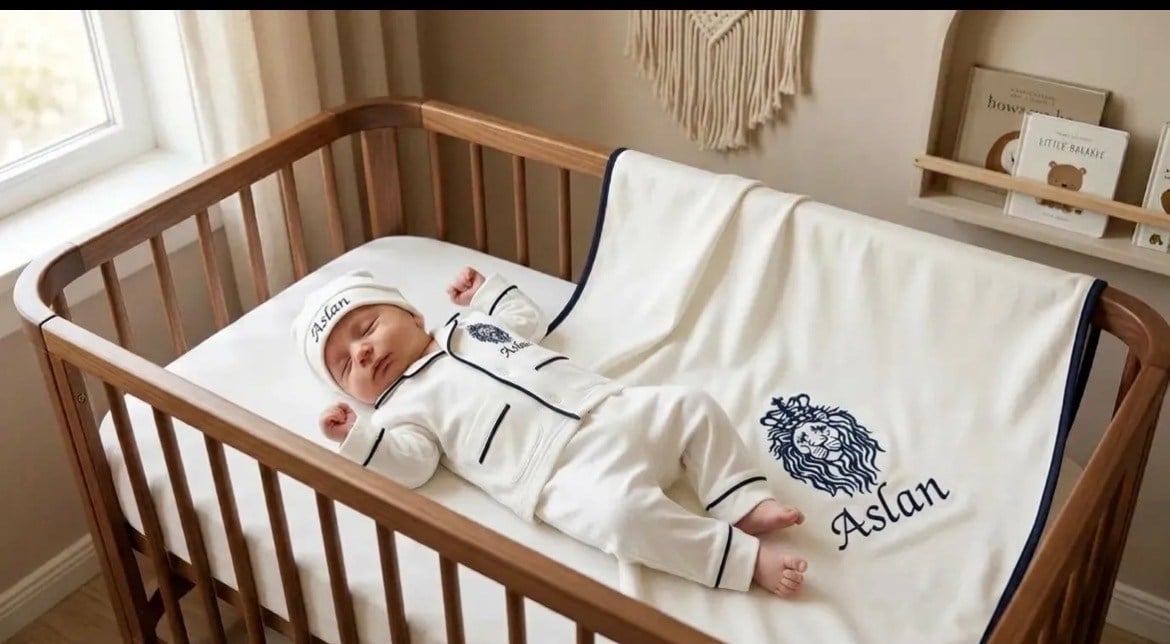 Aslan Royal Nakışlı 10'lu Hastane Çıkışı Seti