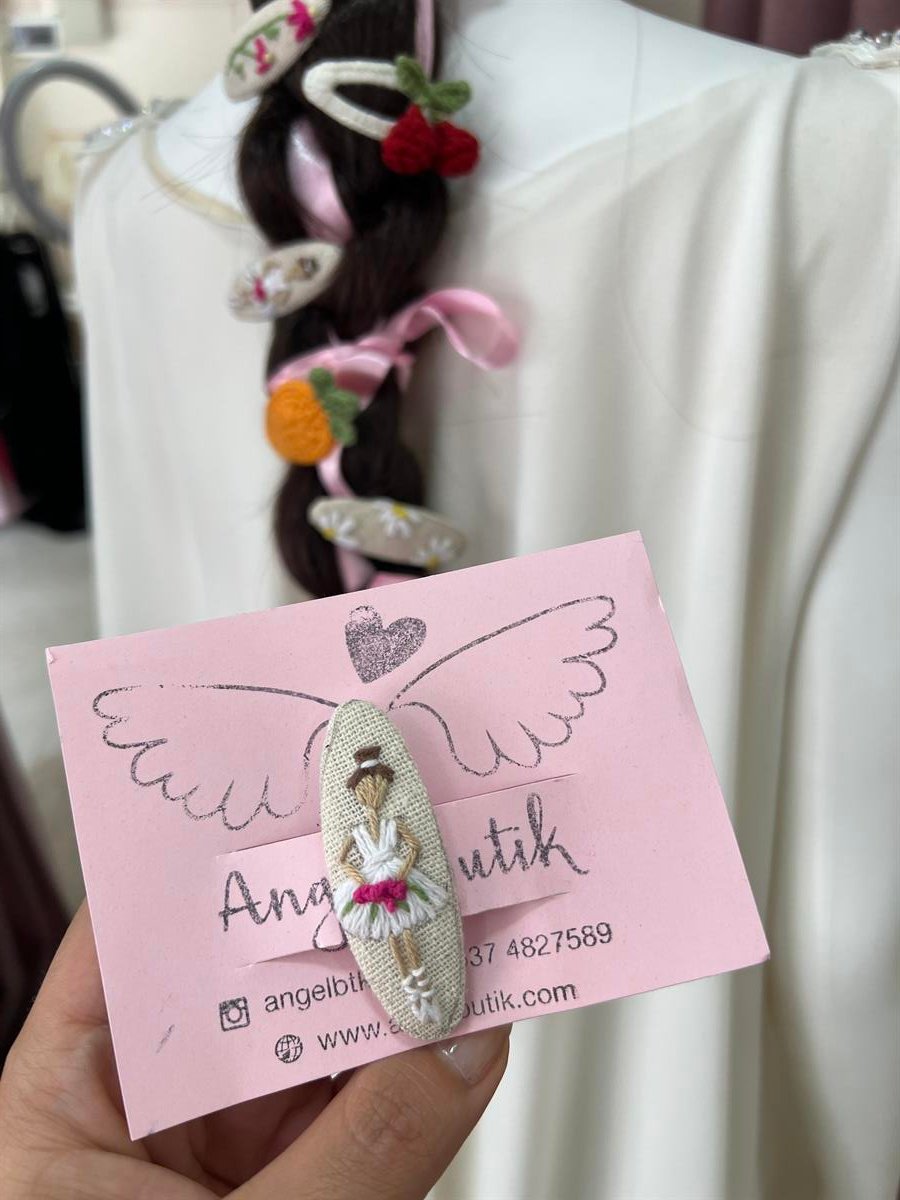 Ballerina Kız Çocuk Tokası