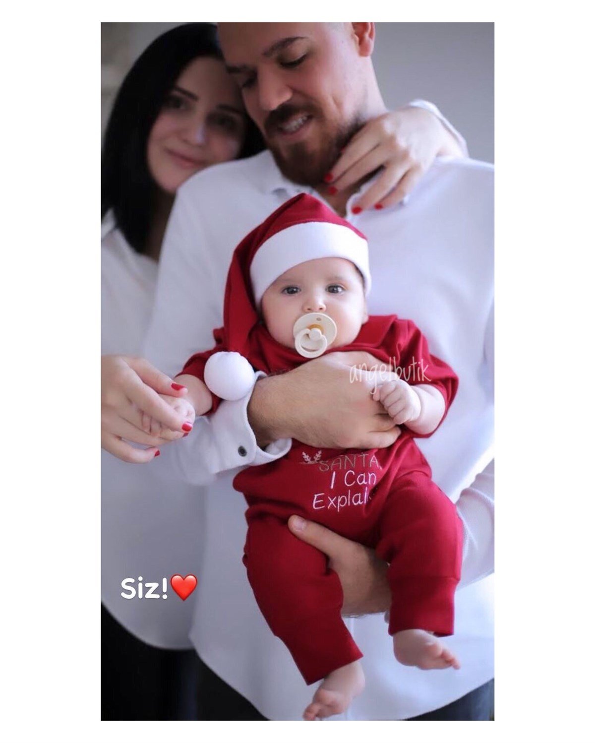 Dear Santa Yılbaşı Bebek Tulumu