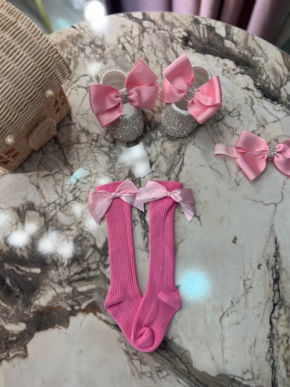 Fiyonk Detaylı Çorap