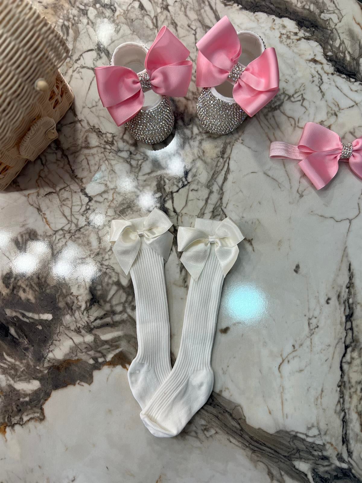 Fiyonk Detaylı Çorap