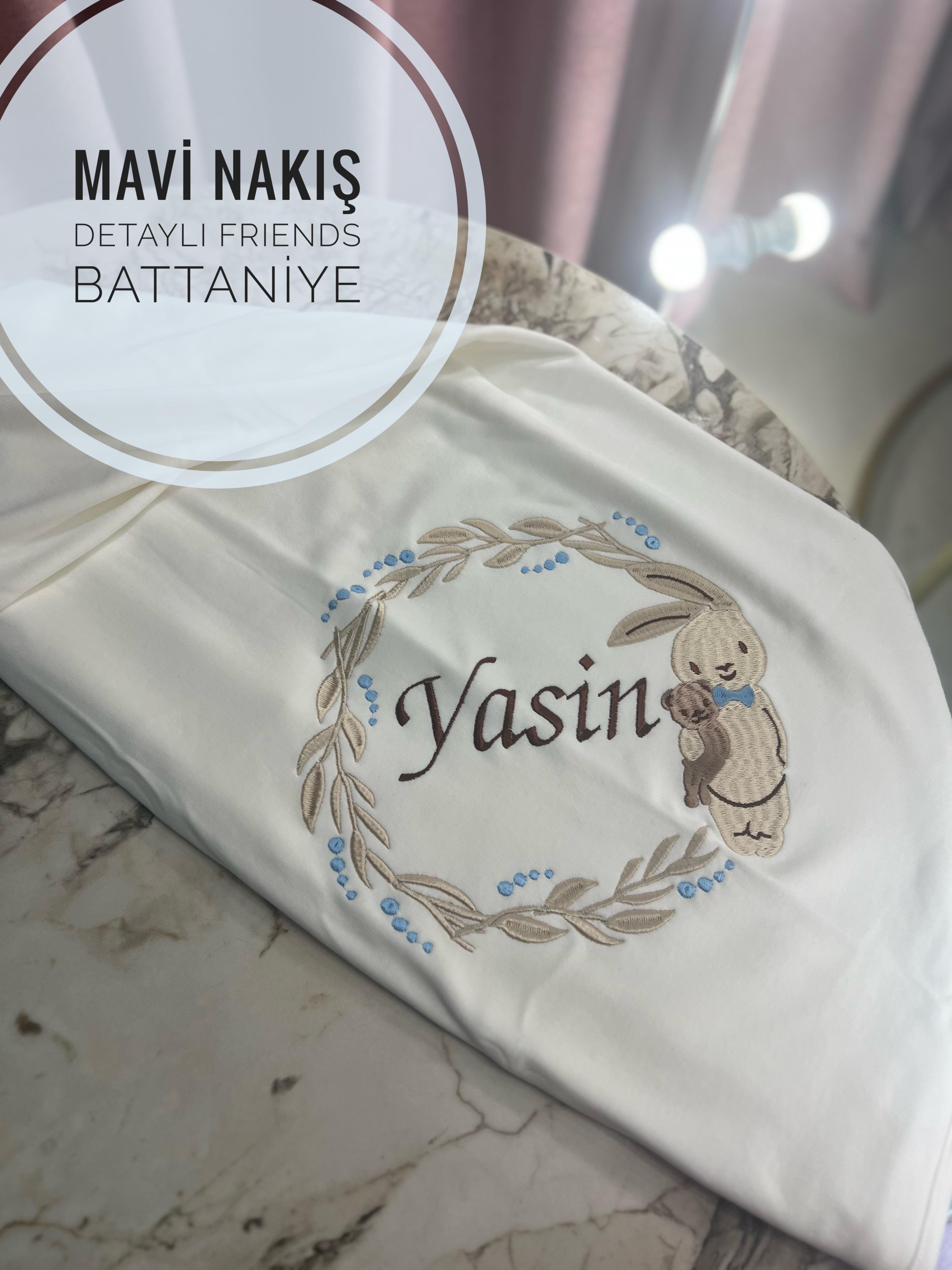 Friends Nakışlı Battaniye
