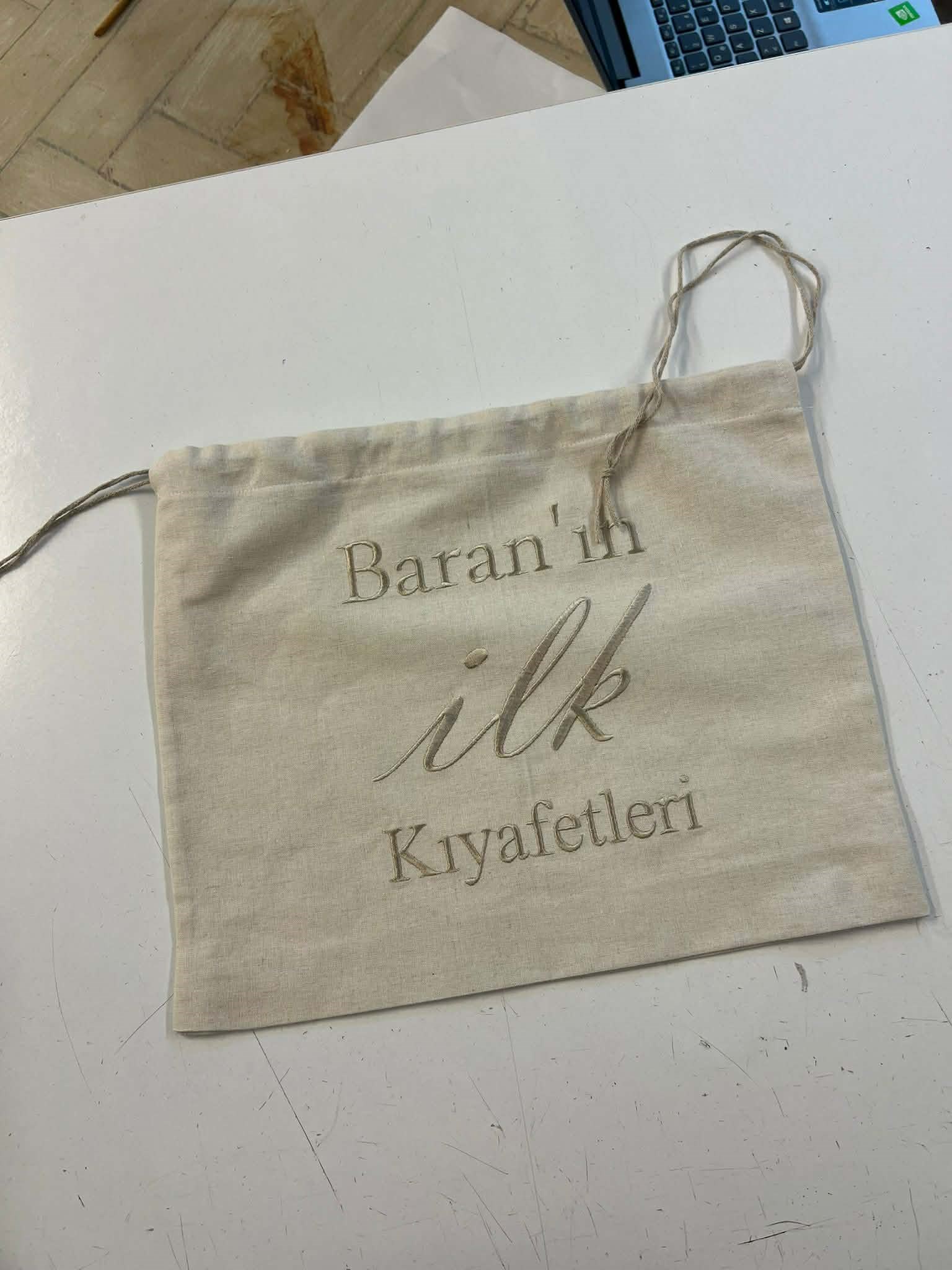 The first clothing Baby Memory Case Earth Friendly Clothing Storage Bag with Name