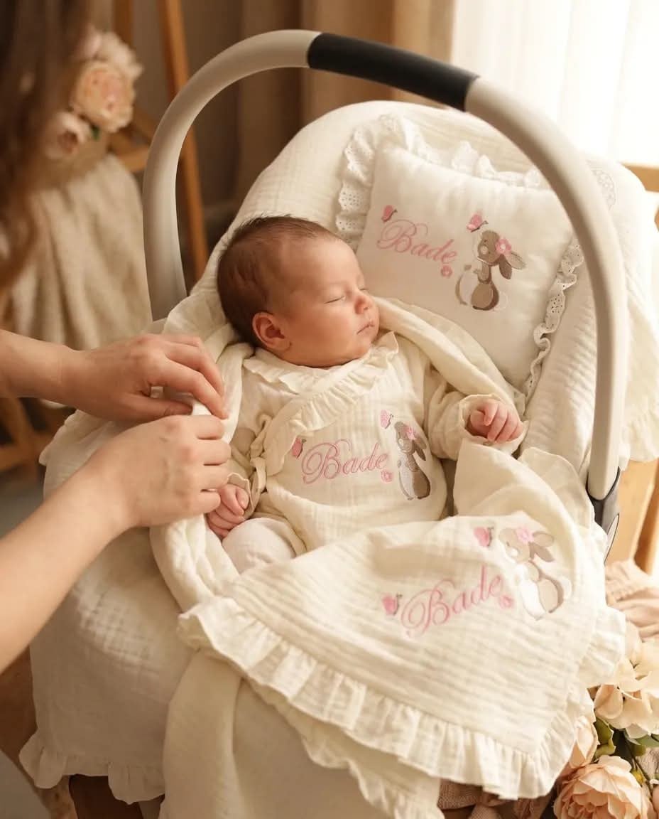 Lily Tavşan Bebek Tulum Seti