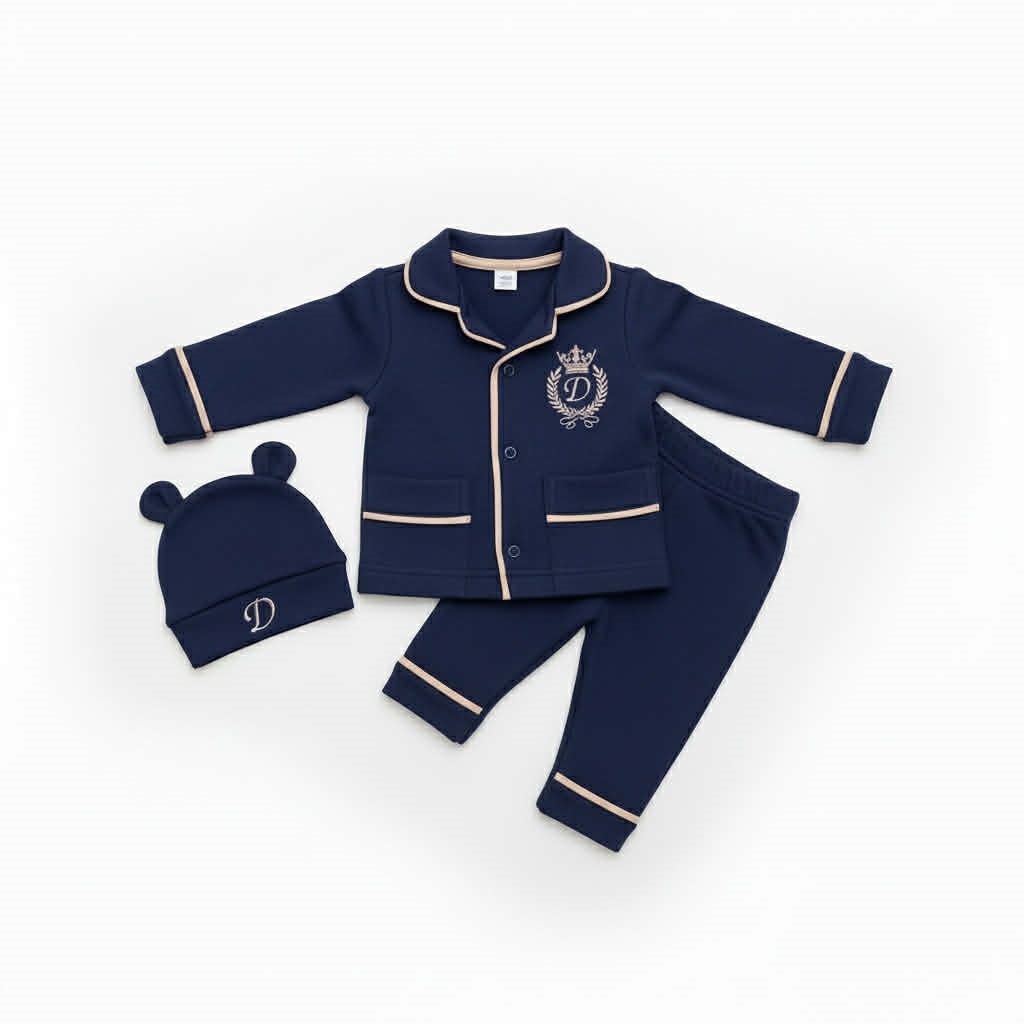 Lord Biye Detaylı Bebek Pijama Seti