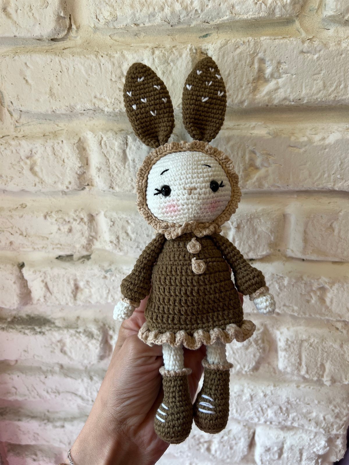 Mama Rabbit Amigurumi Oyuncak