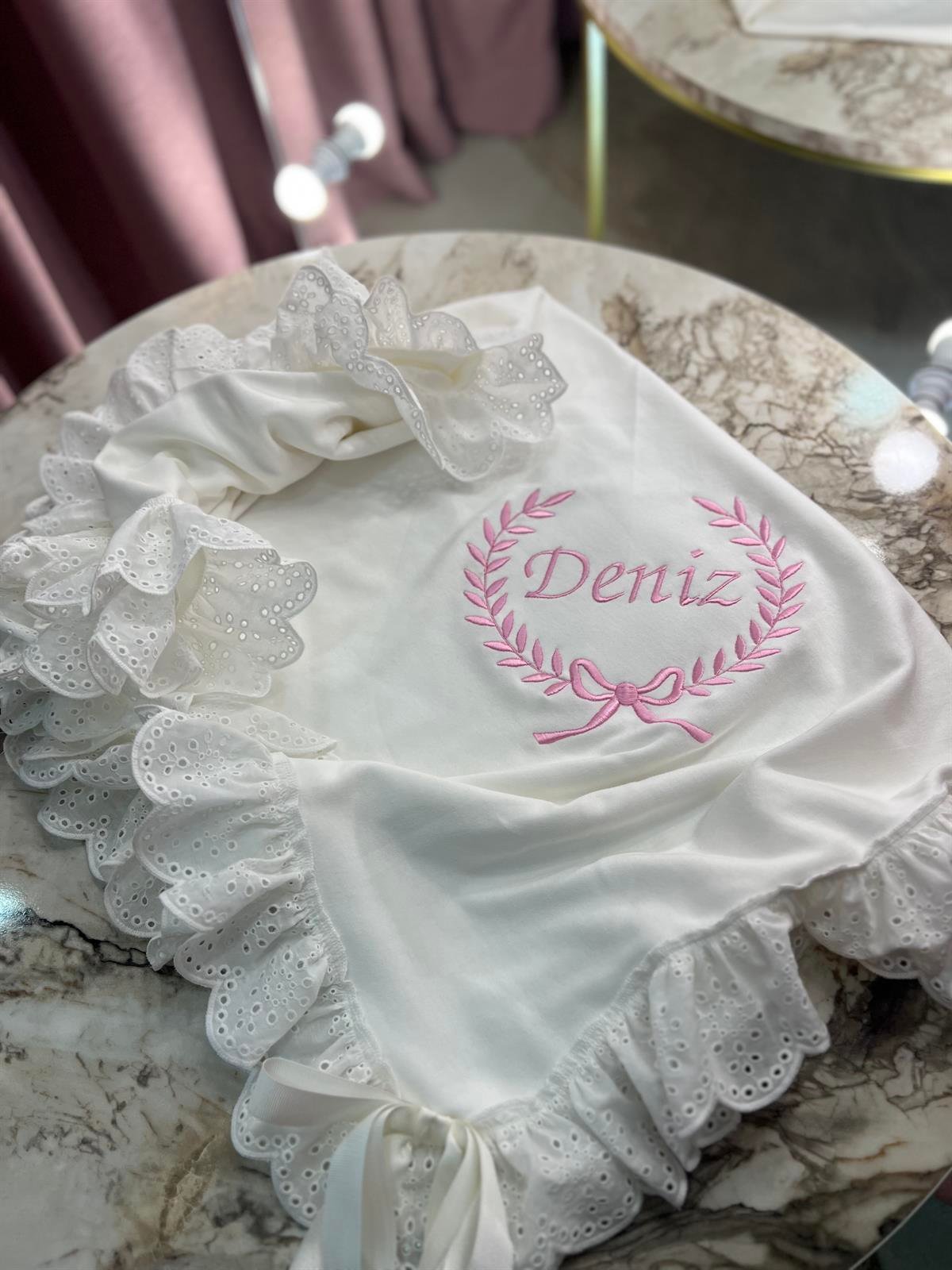 Mia Fisto Dantel Detaylı 10'lu Hastane Çıkışı Seti