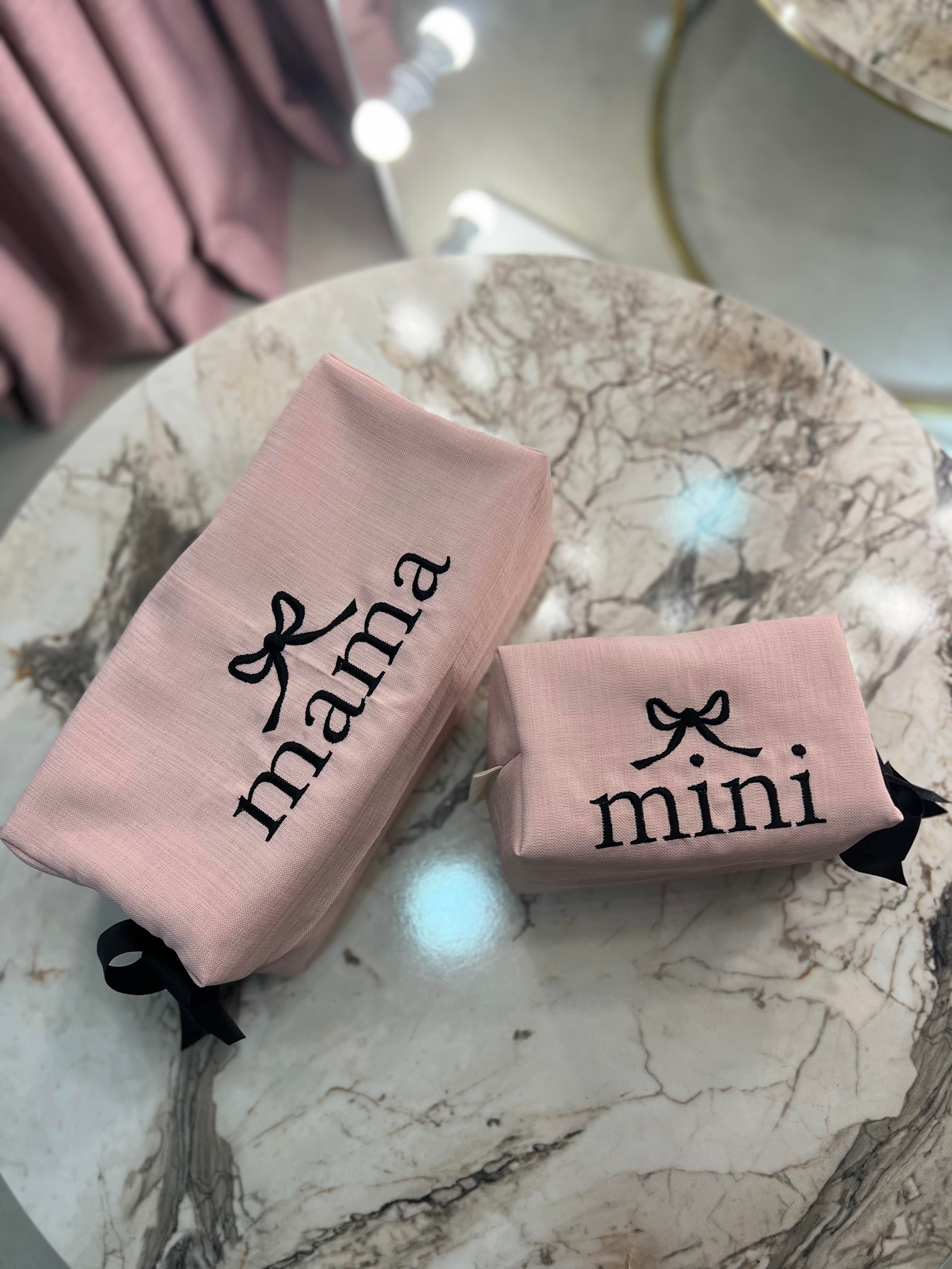 Mini & Mama Anne Bebek Bakım Çantası Seti 2'li