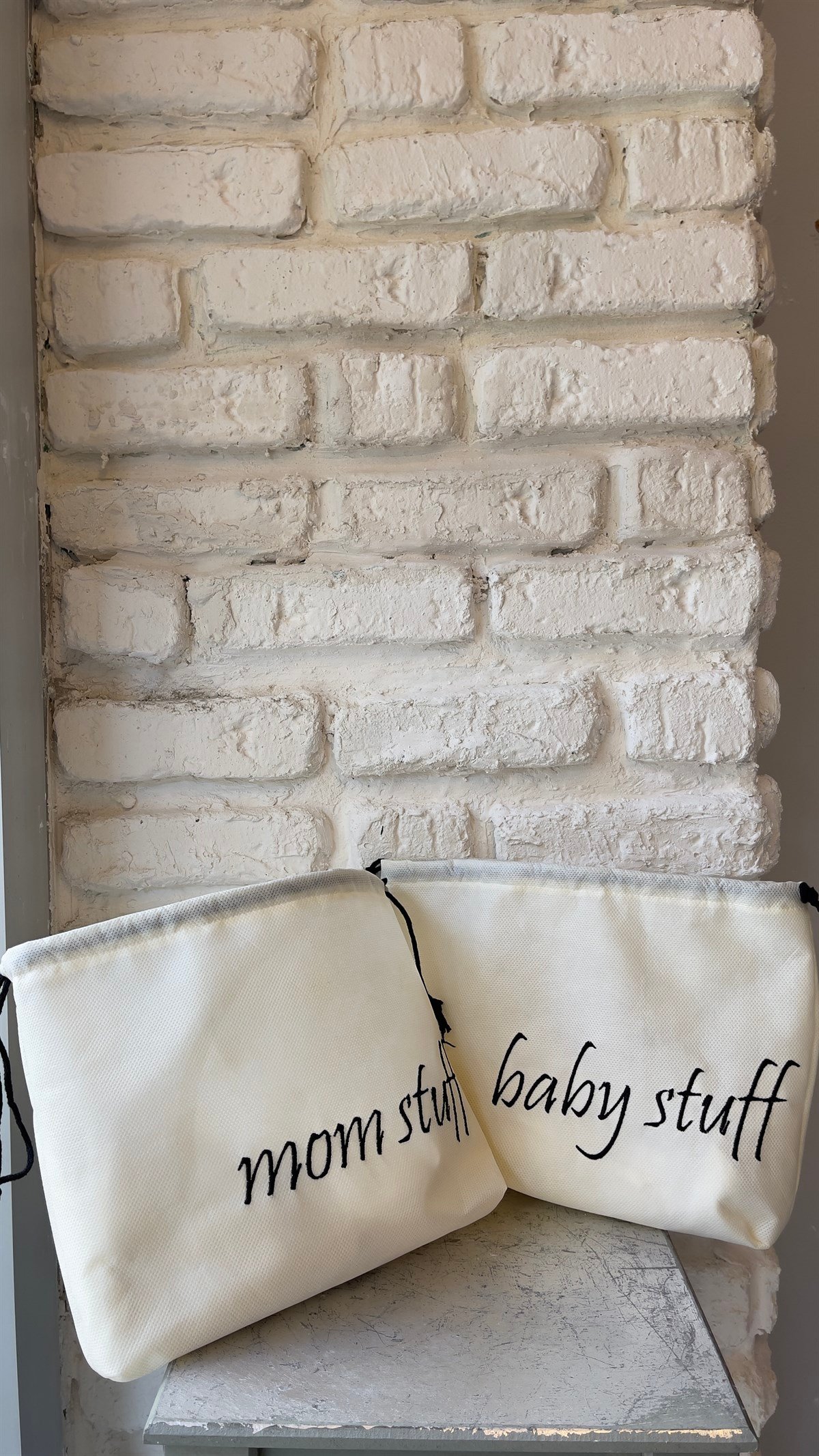 Mom&Baby Stuff 2 li düzenleyici çanta
