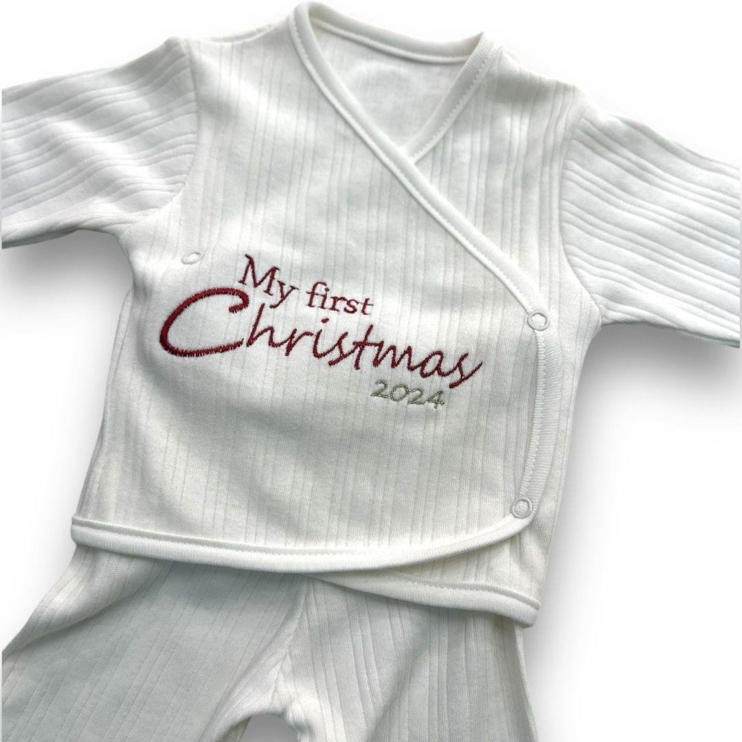 My First Christmas 2 li Yılbaşı Eşortman Takımı