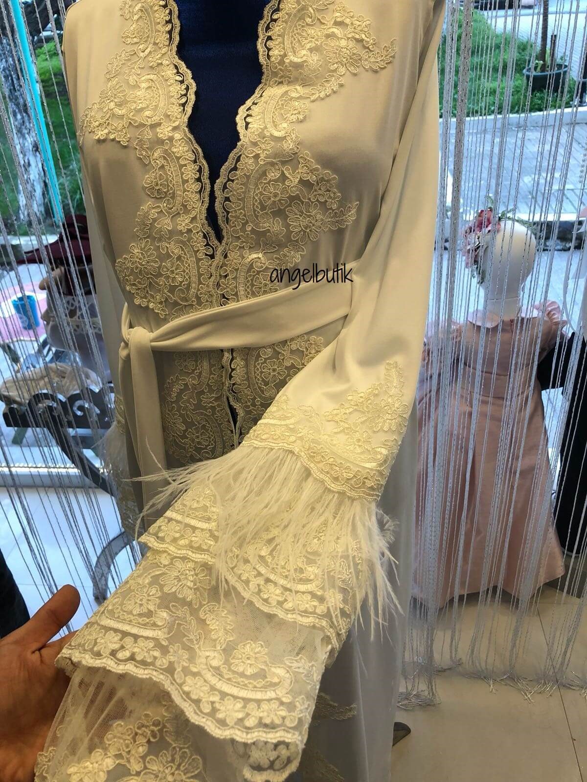 Özel Dikim Lily Penye Sabahlık