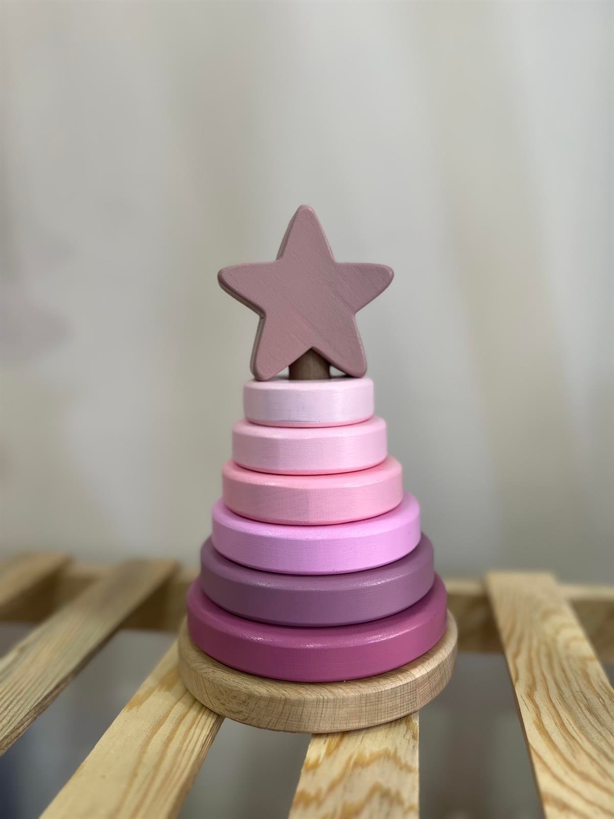 Star Tower Ahşap Oyuncak
