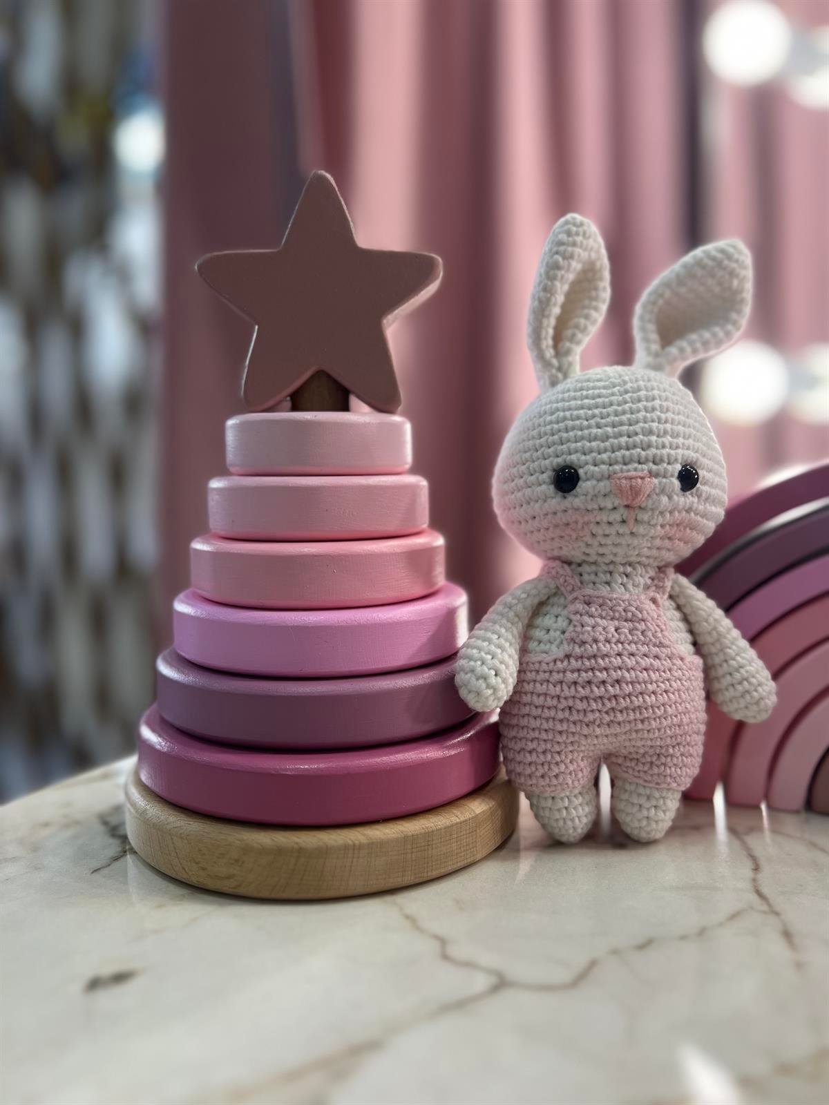 Star Tower Ahşap Oyuncak