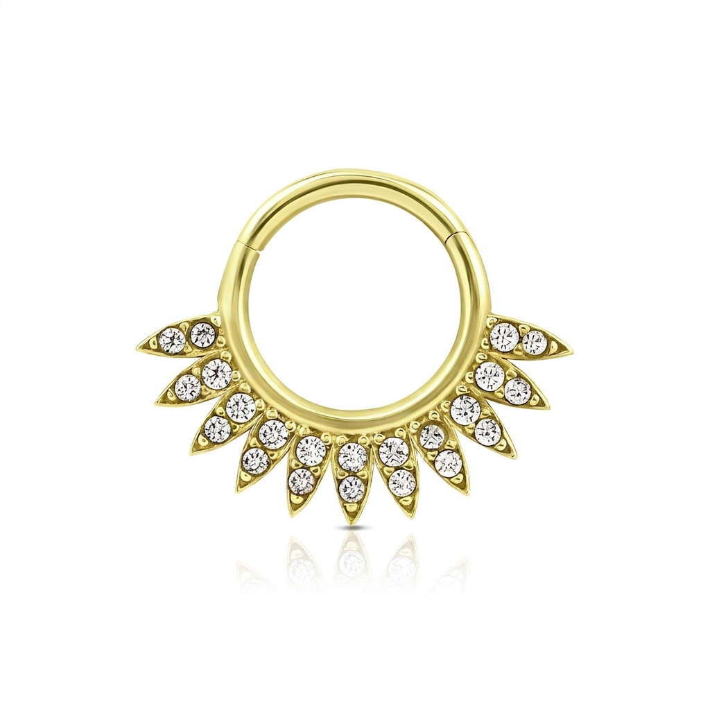14 Ayar Altın Halka Piercing