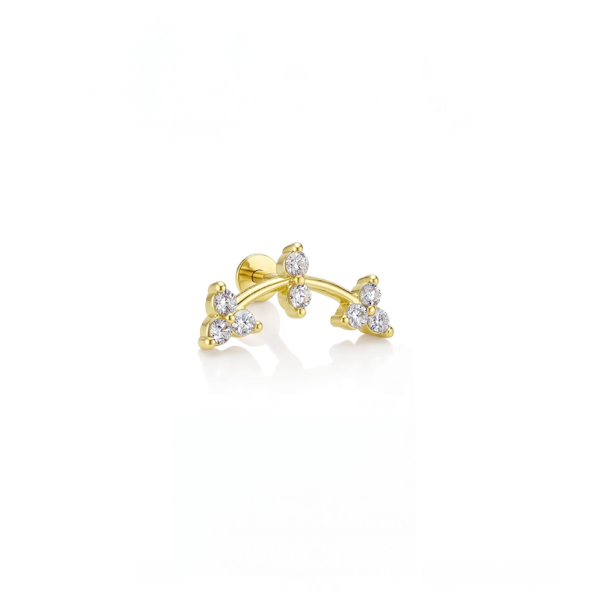14 Ayar Altın Tragus Piercing