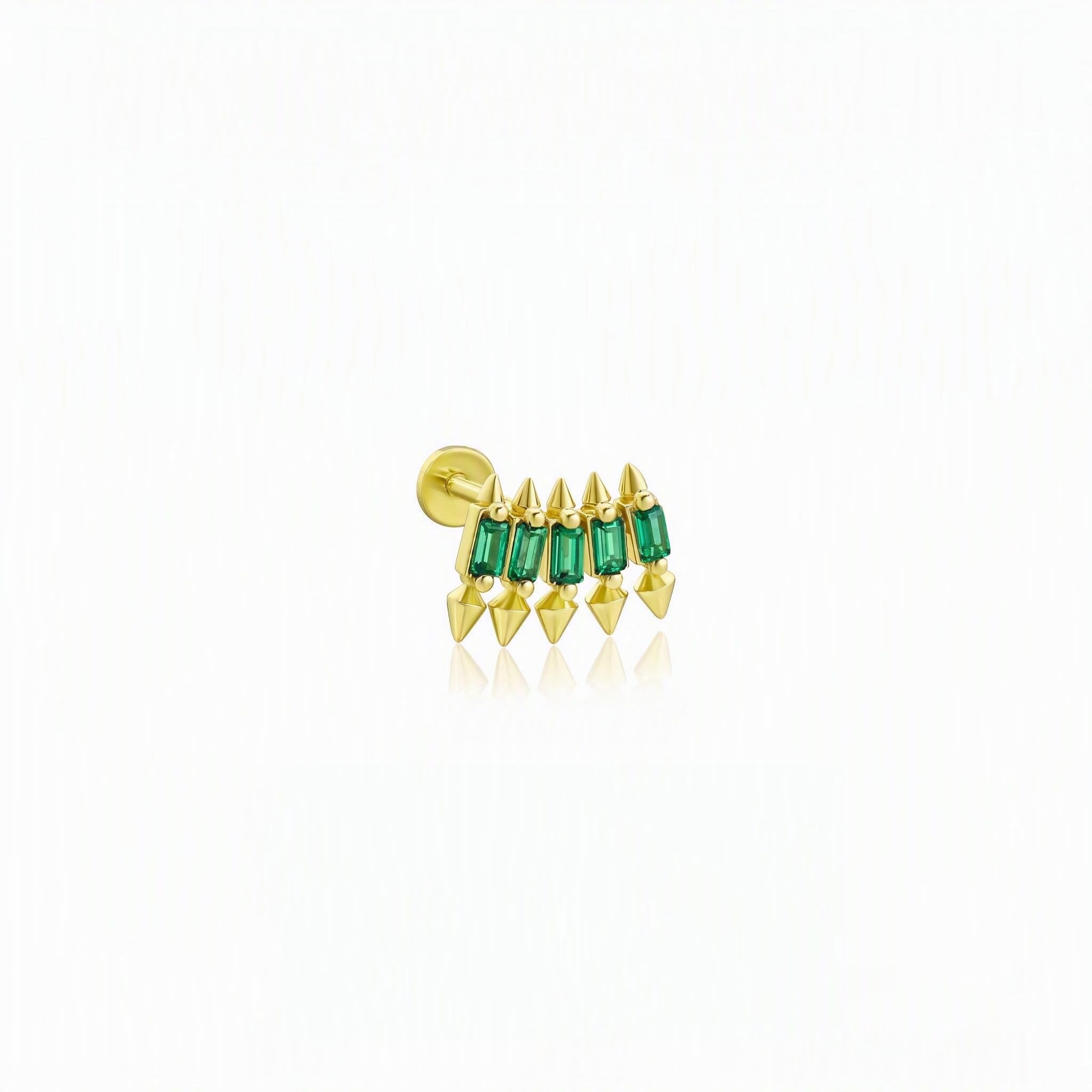 14 Ayar Altın Tragus Piercing