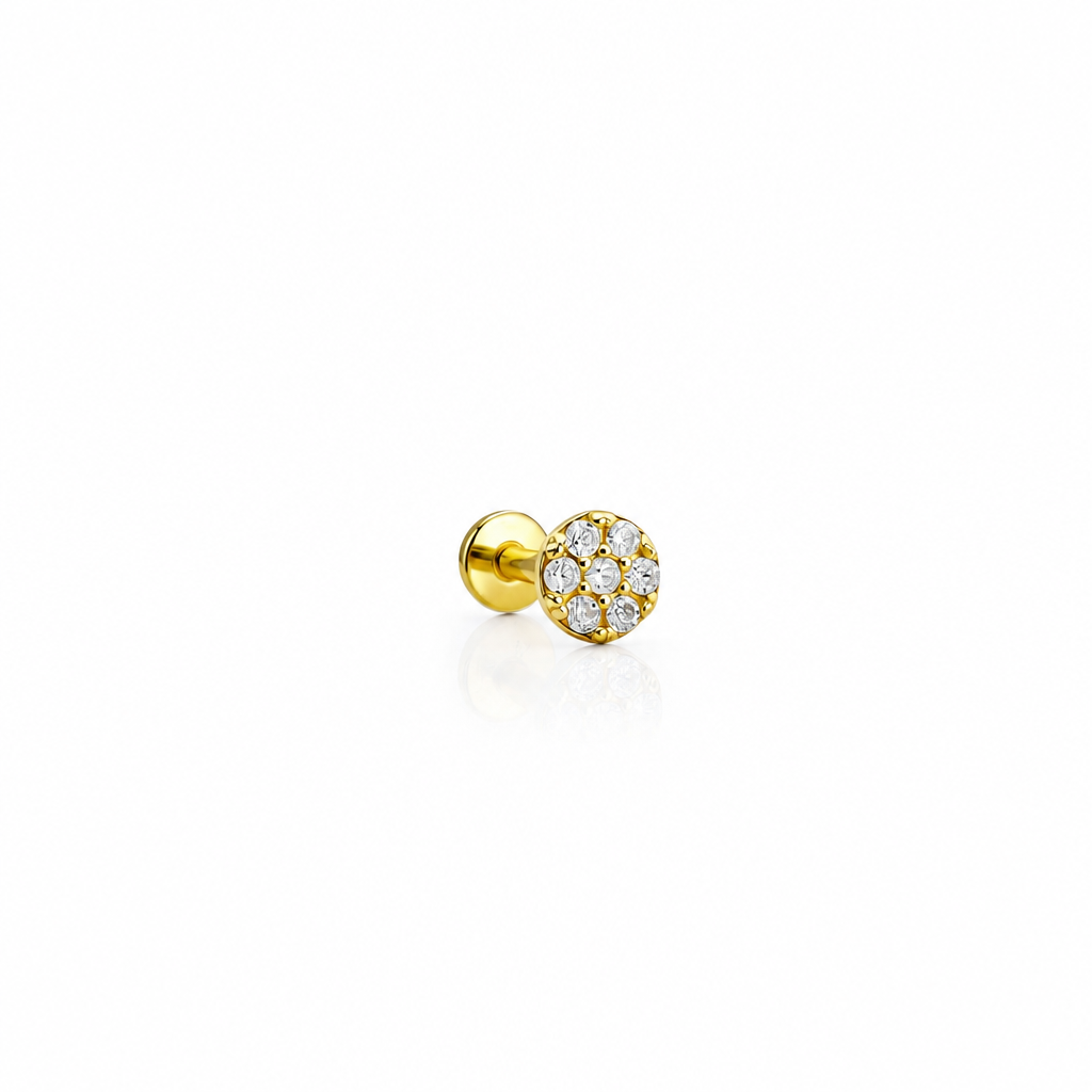 14 Ayar Altın Tragus Piercing
