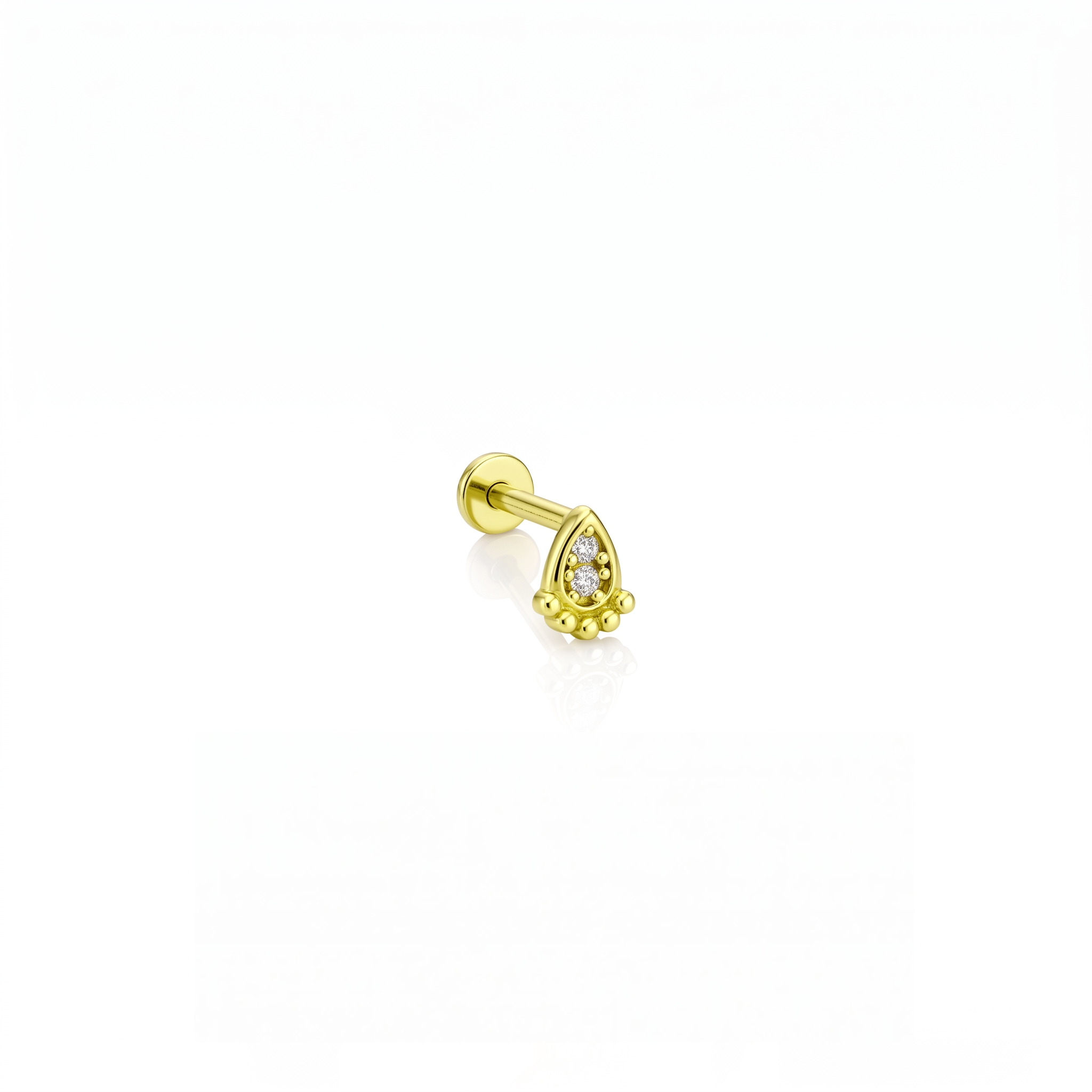 14 Ayar Altın Tragus Piercing