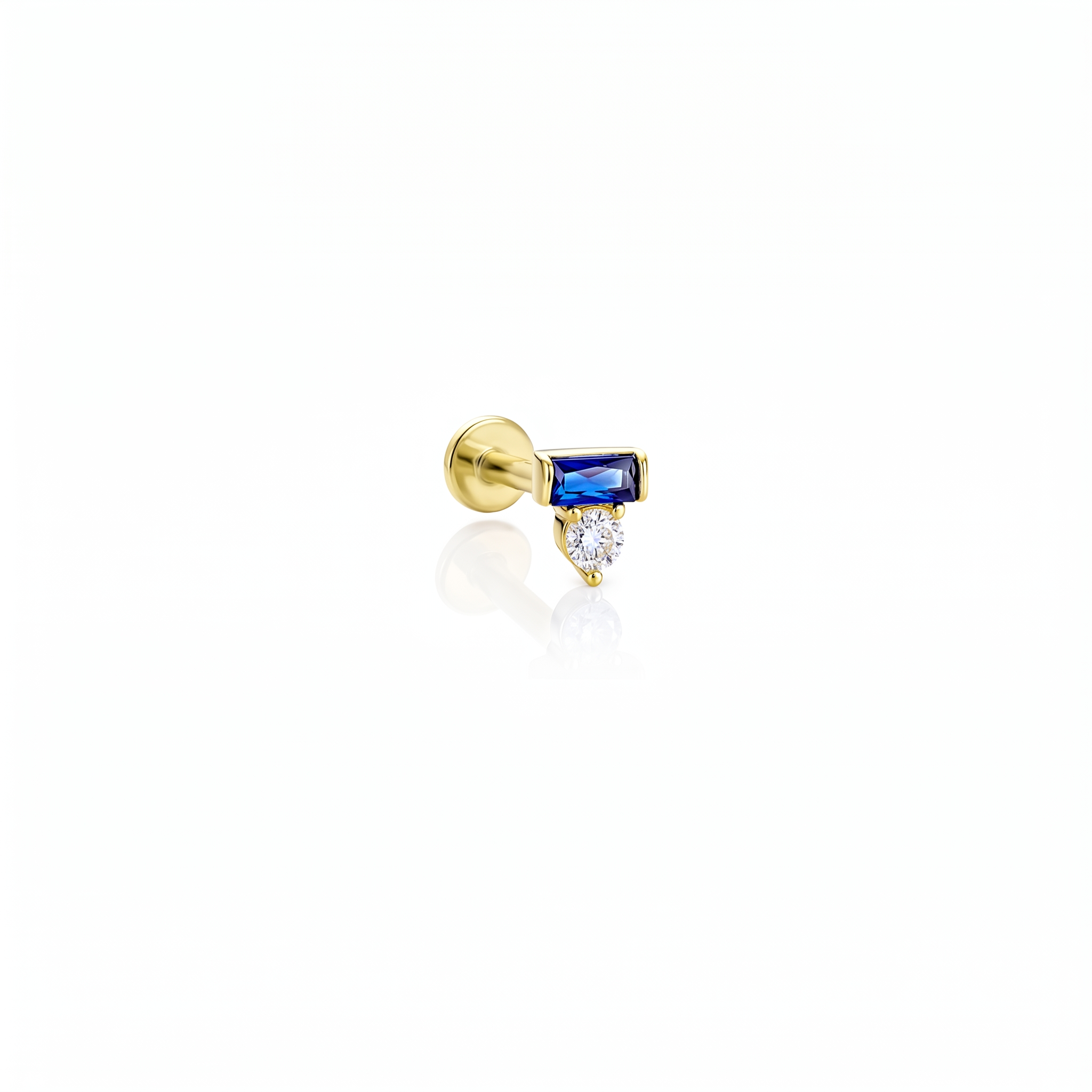 14 Ayar Altın Tragus Piercing